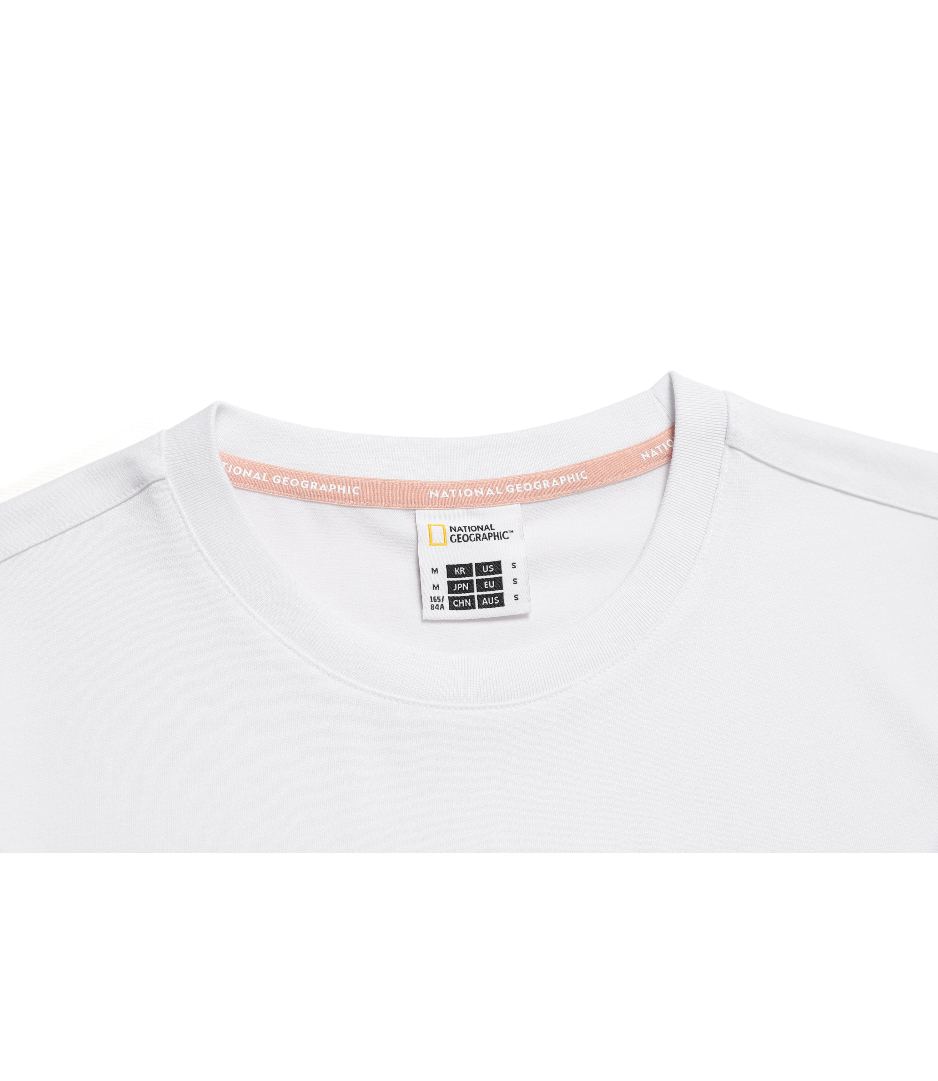 Women's FREERY Mid-Hip Length Short Sleeve Tee<br>WHITE