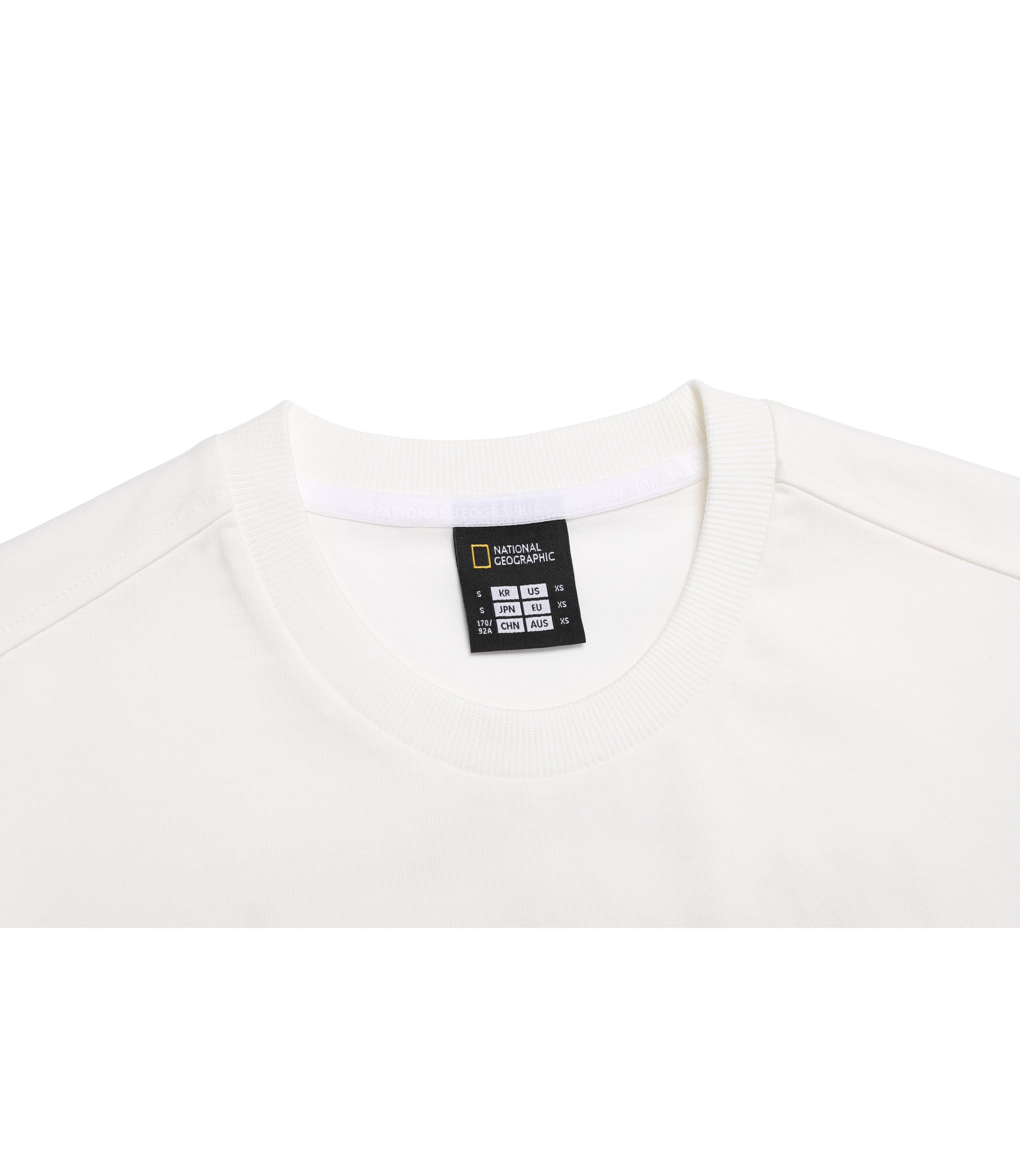 Unisex Animal Graphic Short Sleeve Tee<br>O/WHITE