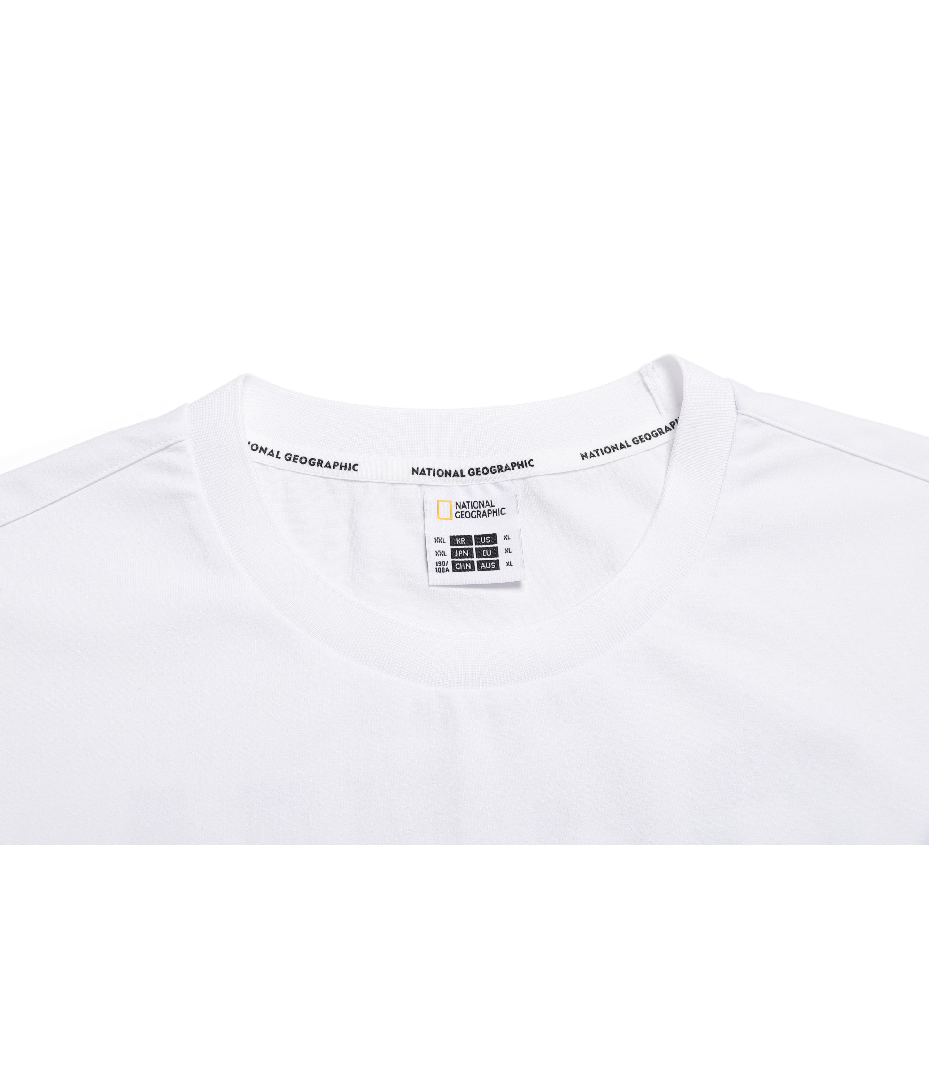Men's CROW Coolmax Lettering Graphic Sleeveless Tee<br>WHITE