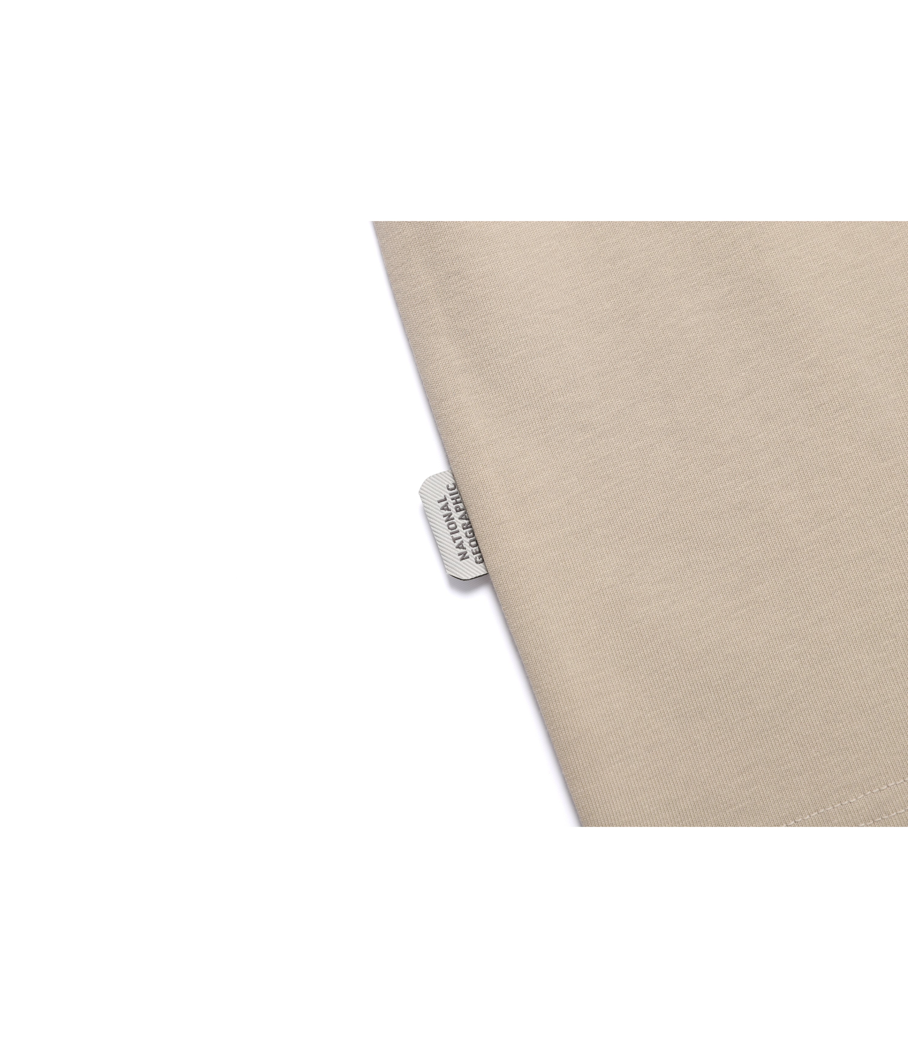 Unisex Animal Graphic Short Sleeve Tee<br>MOURNING BEIGE