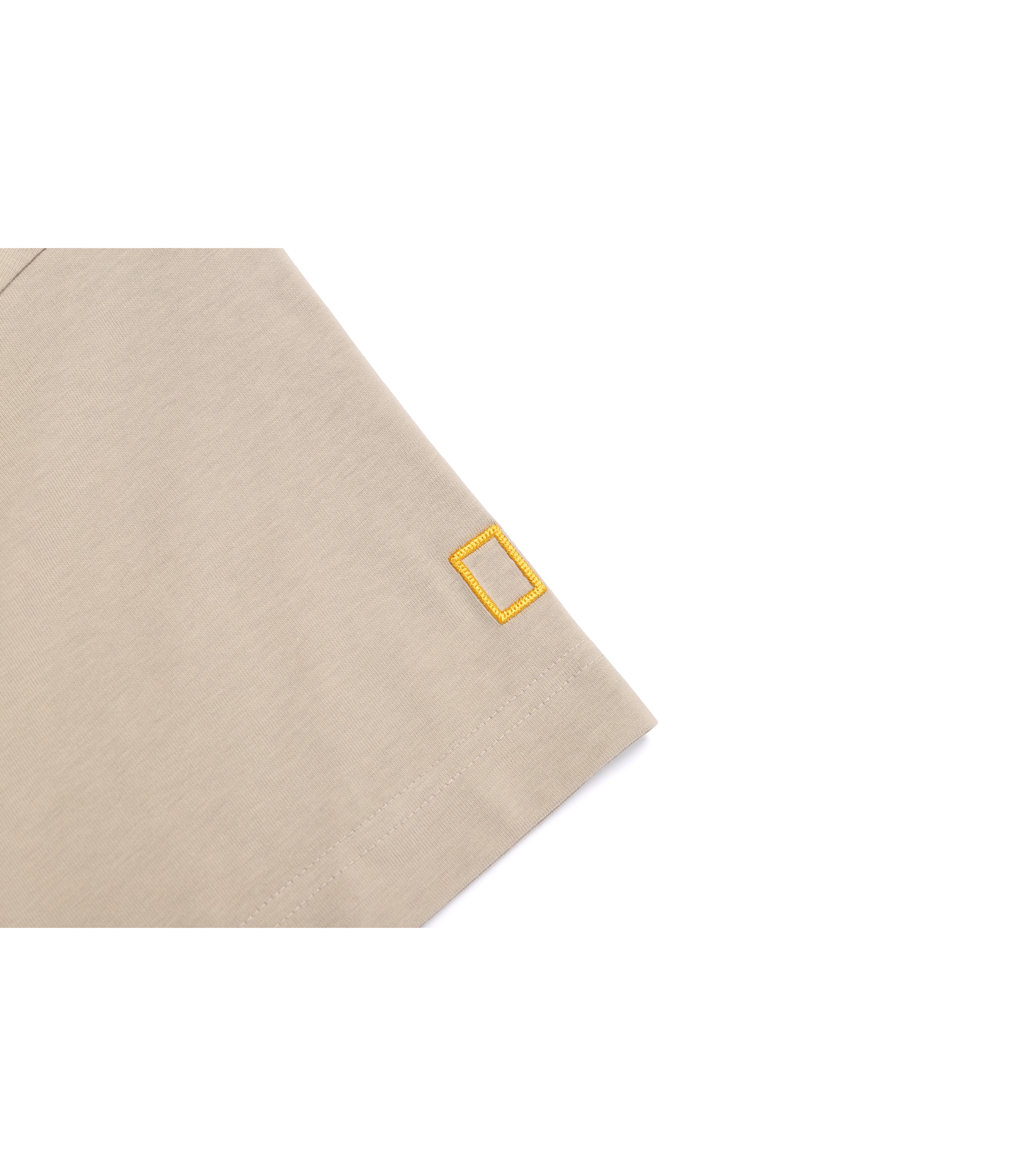 Unisex Animal Graphic Short Sleeve Tee<br>MOURNING BEIGE