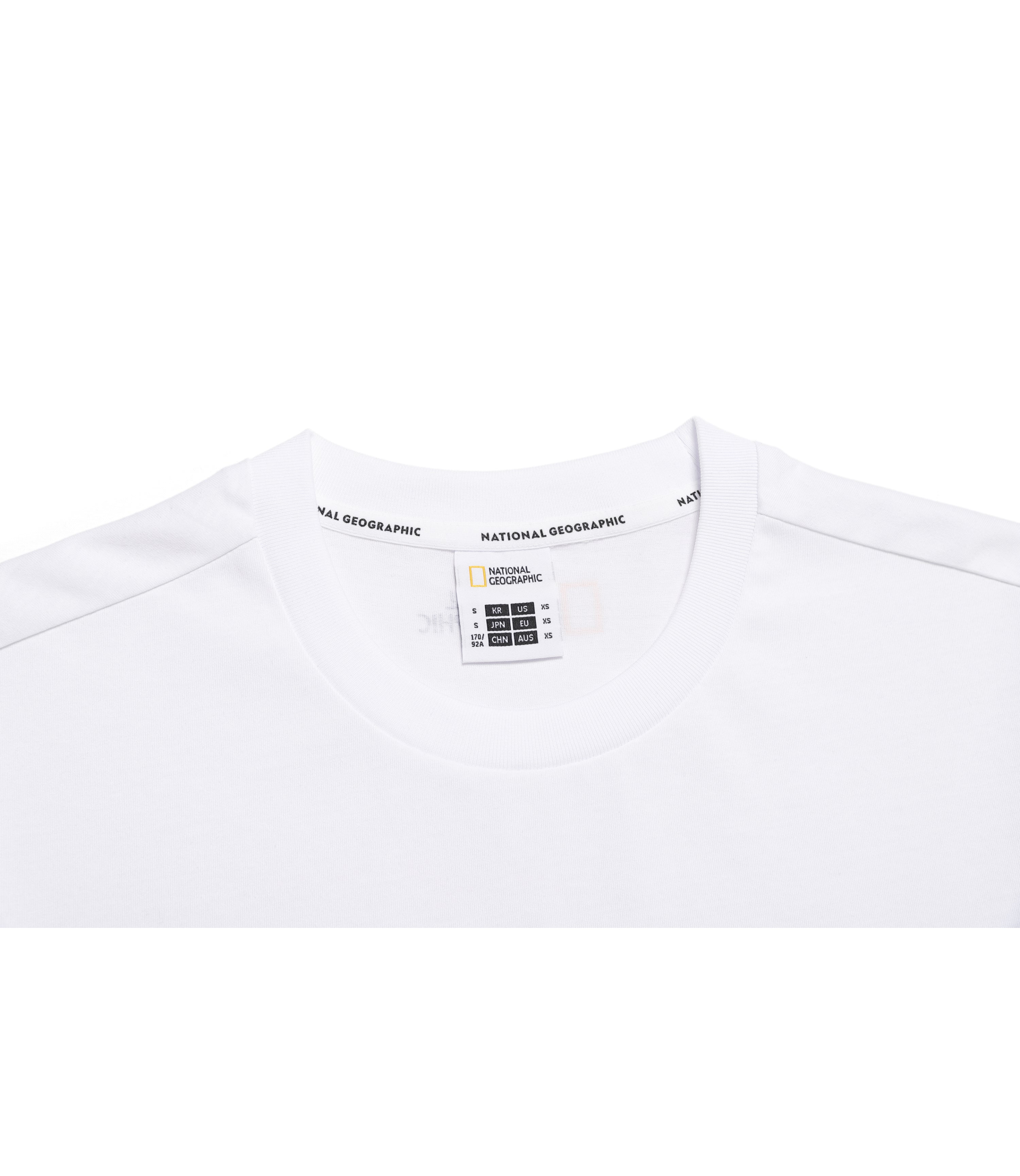 Unisex REGEN ASKIN Travel Graphic Semi Over Fit Short Sleeve Tee | Wonders World<br>WHITE