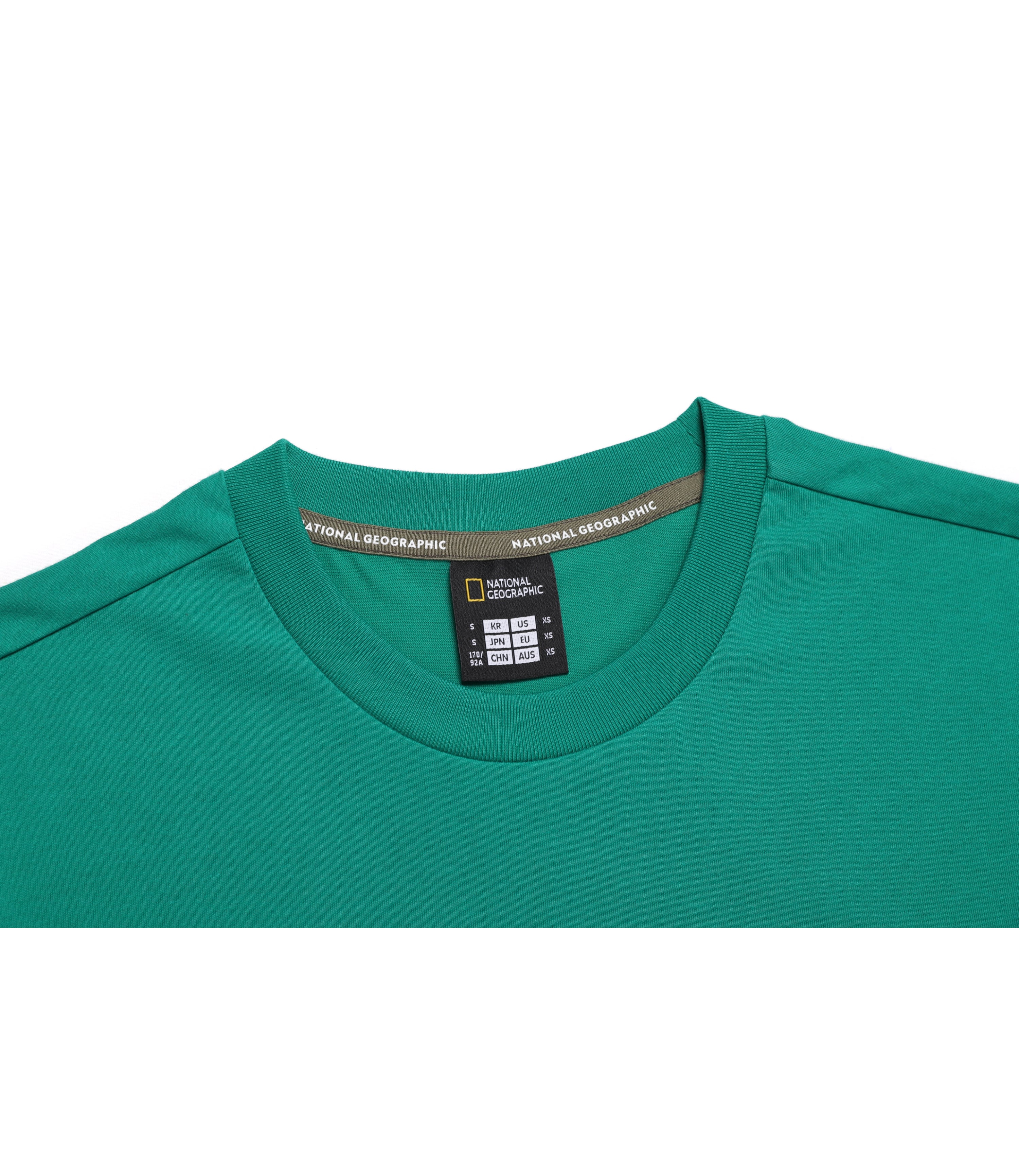 Unisex REGEN ASKIN Travel Graphic Semi Over Fit Short Sleeve Tee | Wonders World<br>GREEN