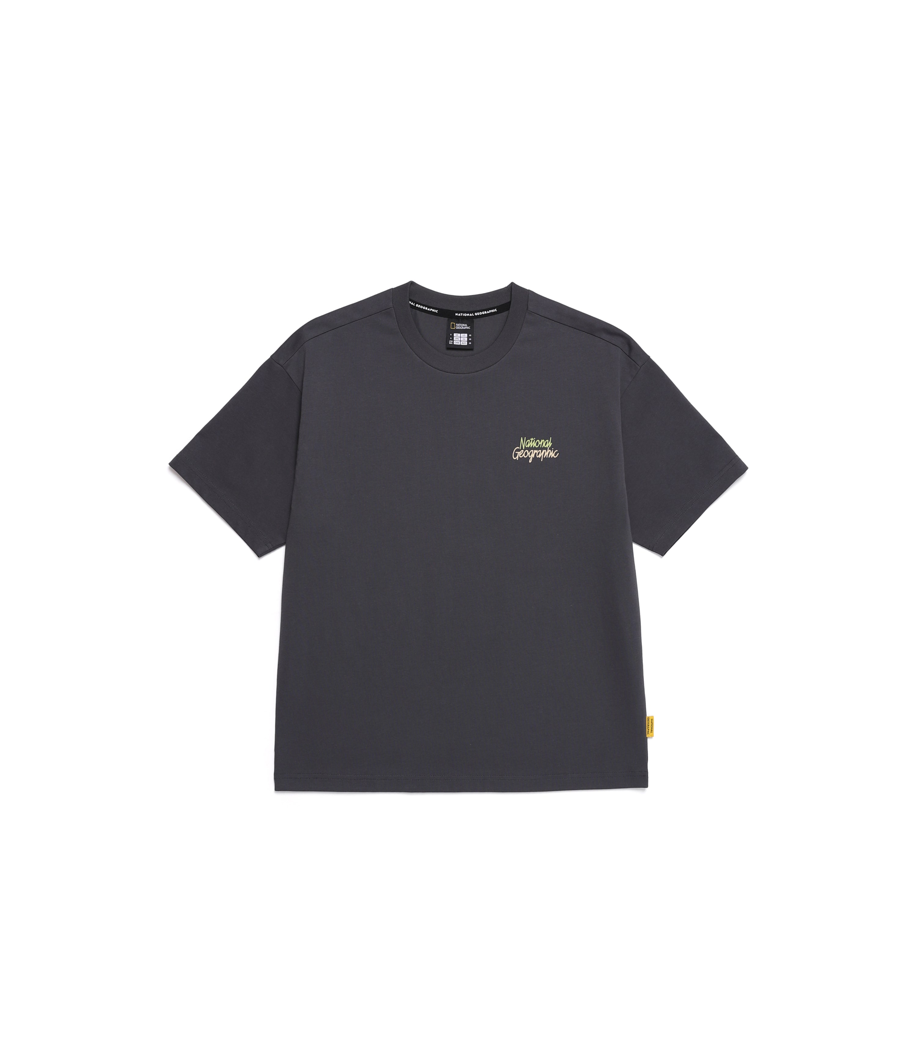 Unisex REGEN ASKIN Travel Graphic Semi Over Fit Short Sleeve | Paris<br>D/GREY