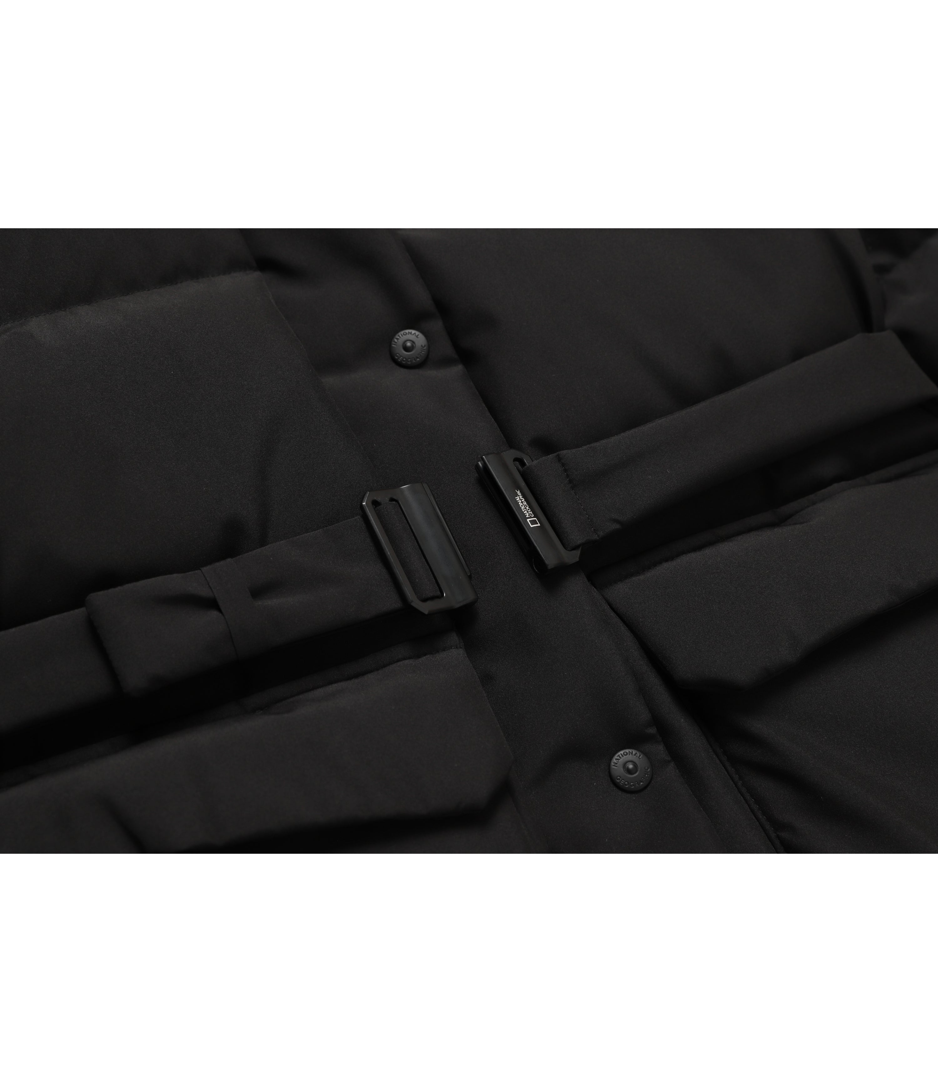 Women's ATLAS WINDSTOPPER Mid Length Goose Down Jacket<br>CARBON BLACK