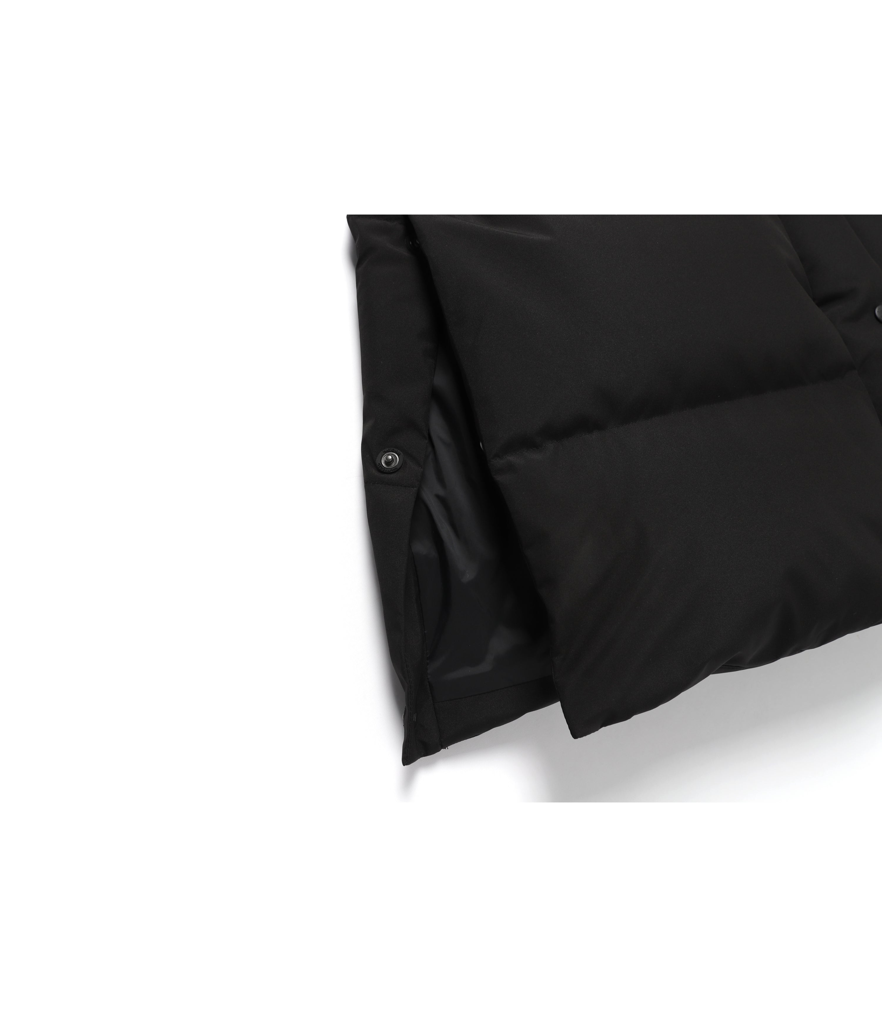 Women's ATLAS WINDSTOPPER Mid Length Goose Down Jacket<br>CARBON BLACK