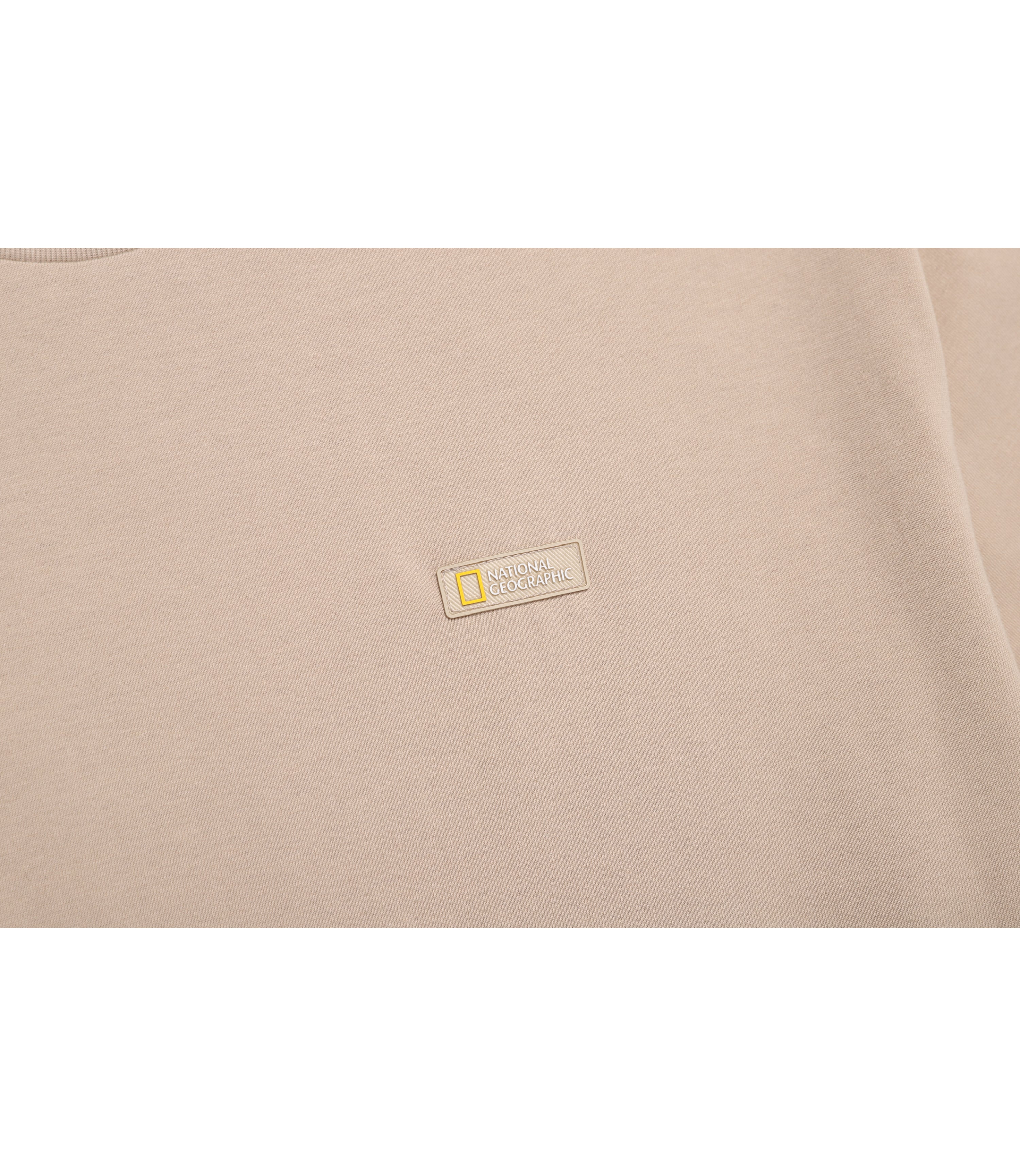 Unisex REGEN ASKIN On The Road Graphic Semi Over Fit Short Sleeve<br>SAND BEIGE