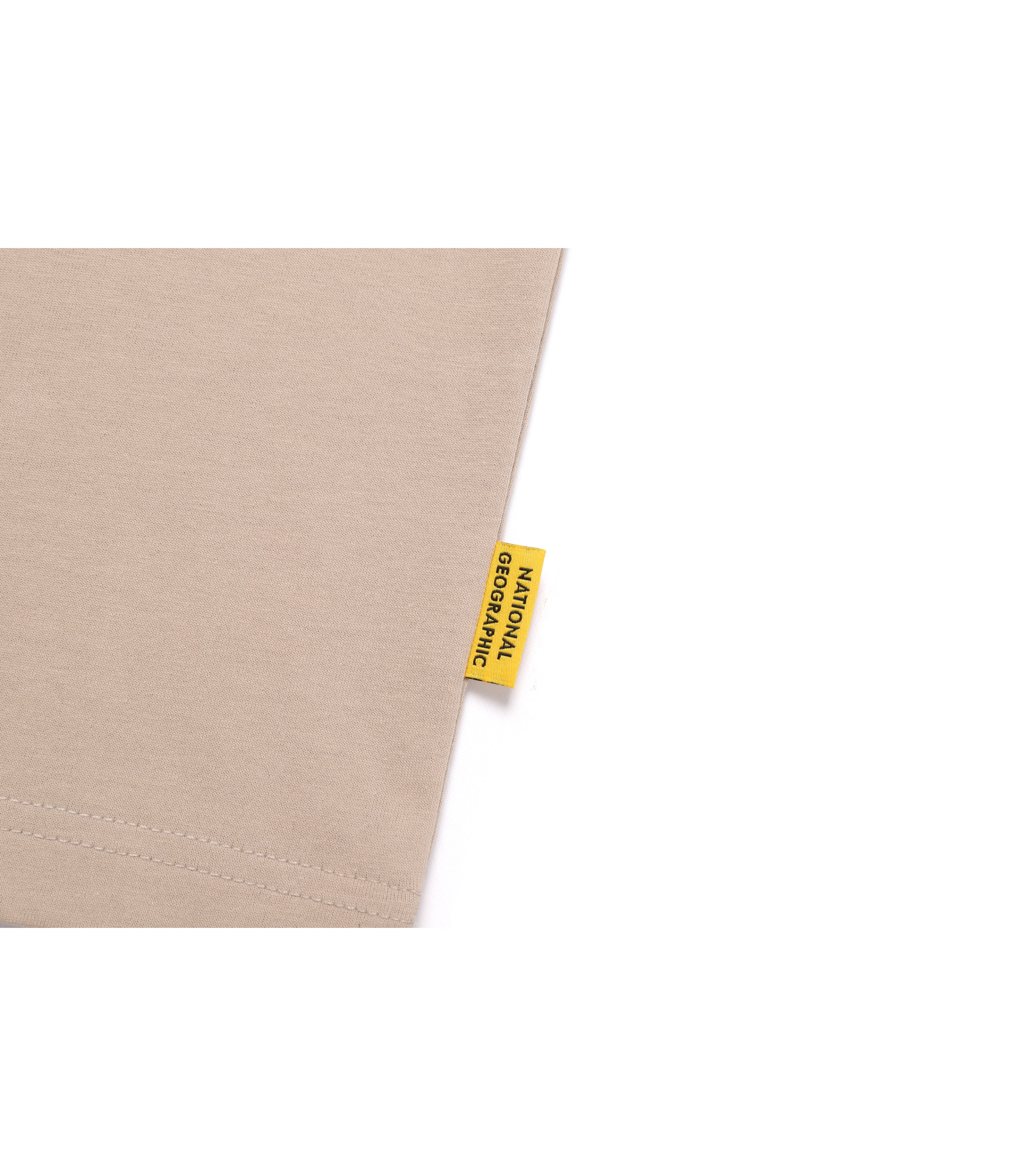 Unisex REGEN ASKIN On The Road Graphic Semi Over Fit Short Sleeve<br>SAND BEIGE