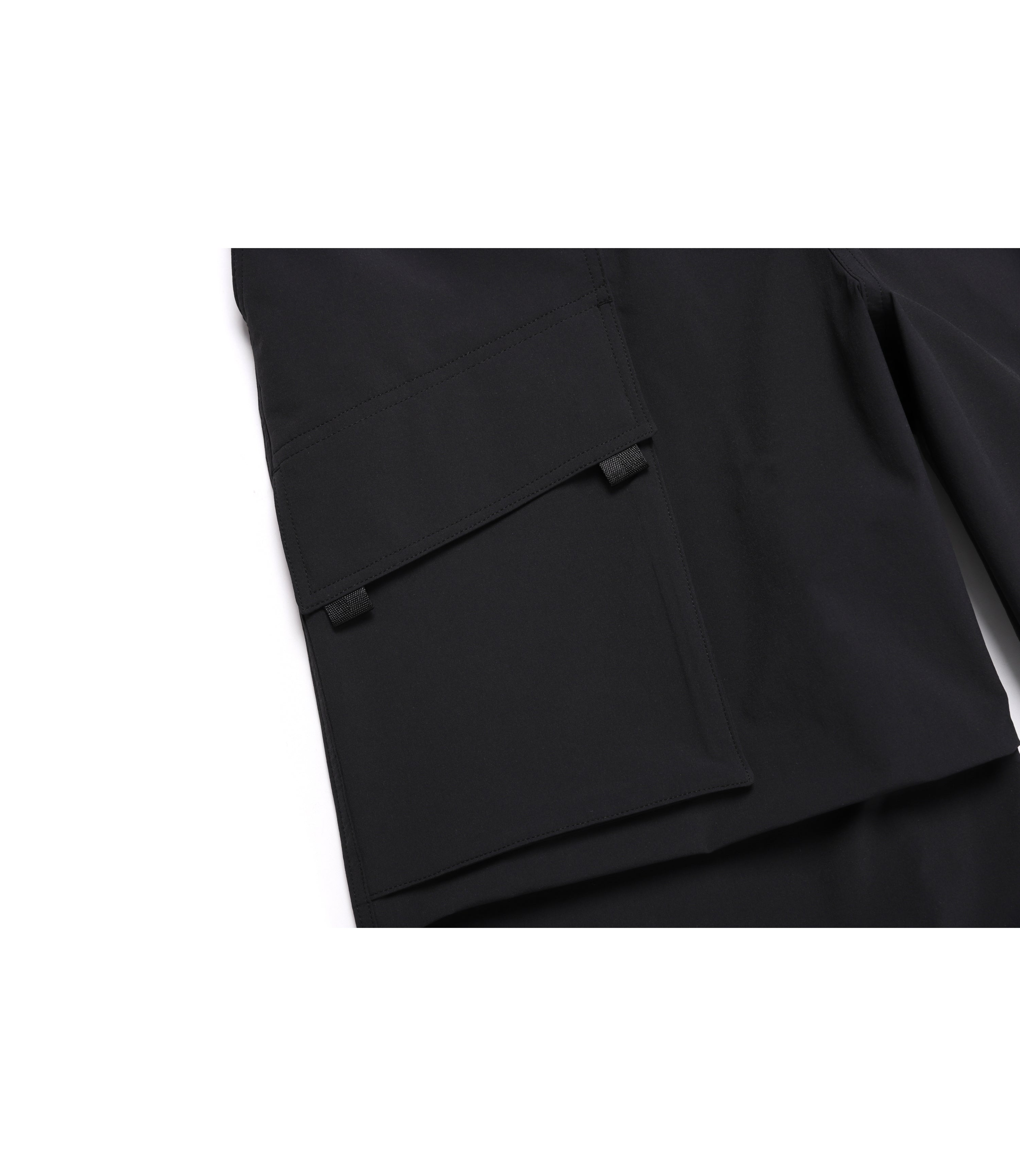 Men's NRN Cargo Wide Fit Pants<br>CARBON BLACK