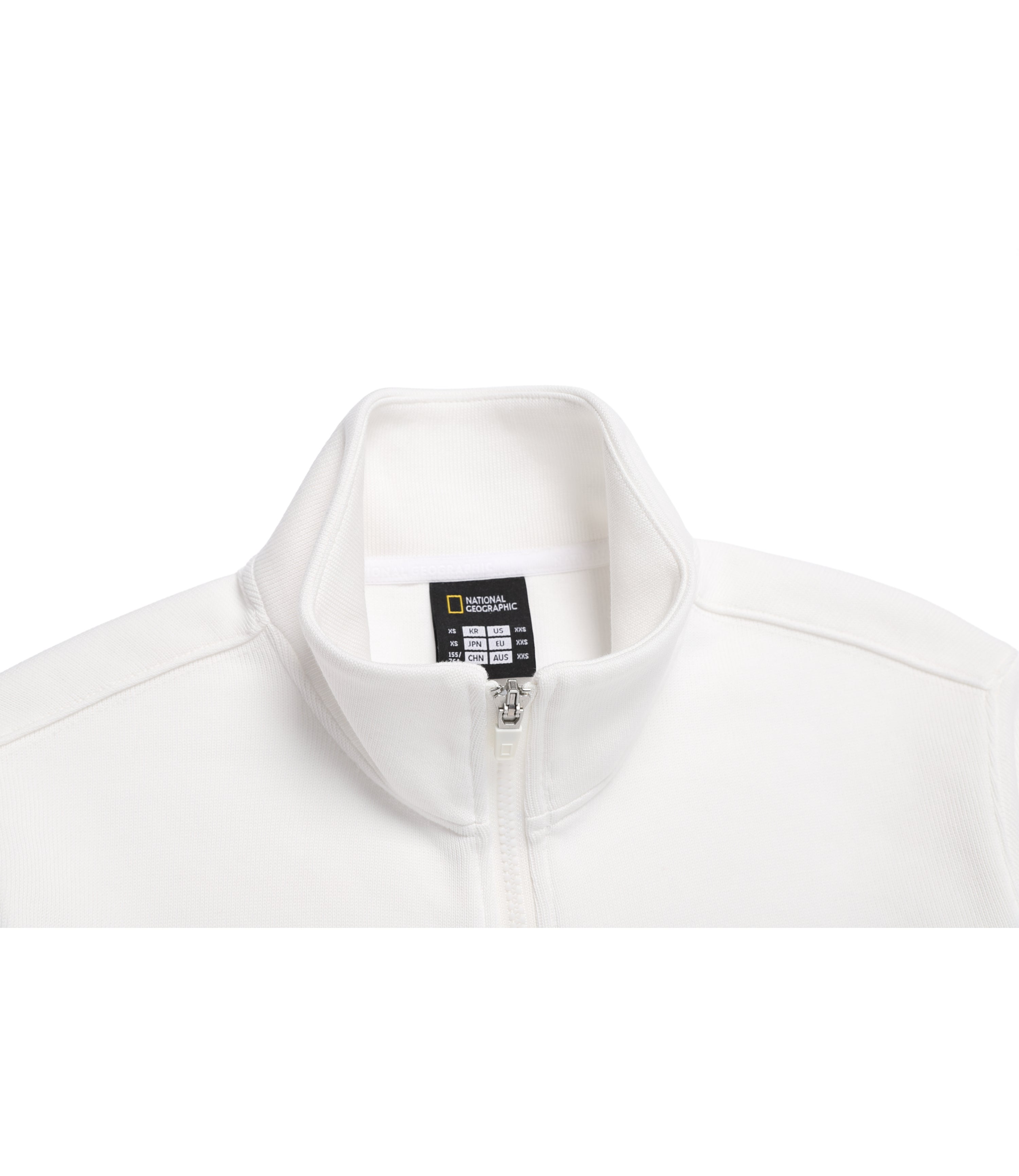 Women's Mars Training Full Zip-Up Jacket<br>O/WHITE