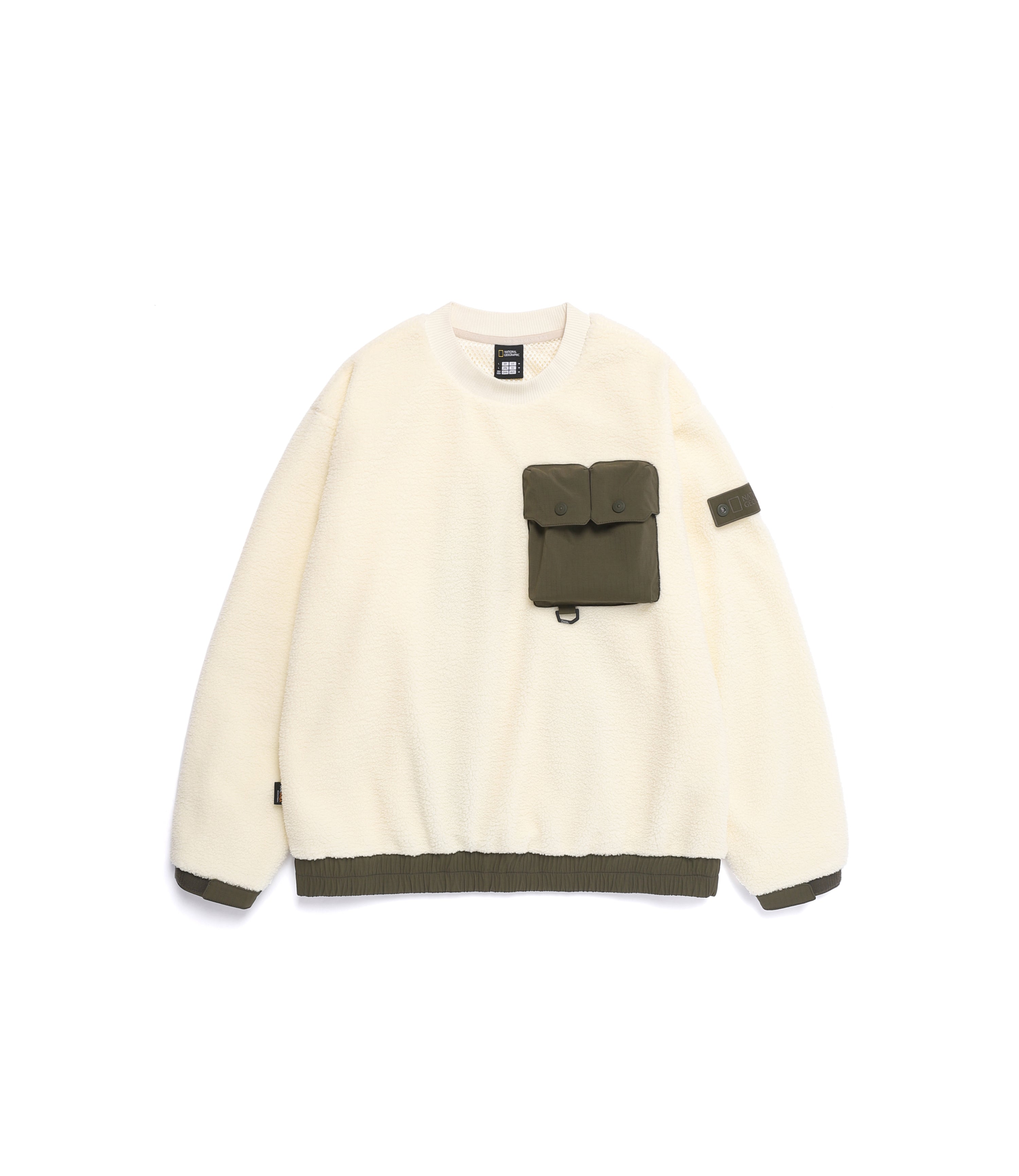 Unisex NRN Utility Sweatshirt<br>IVORY