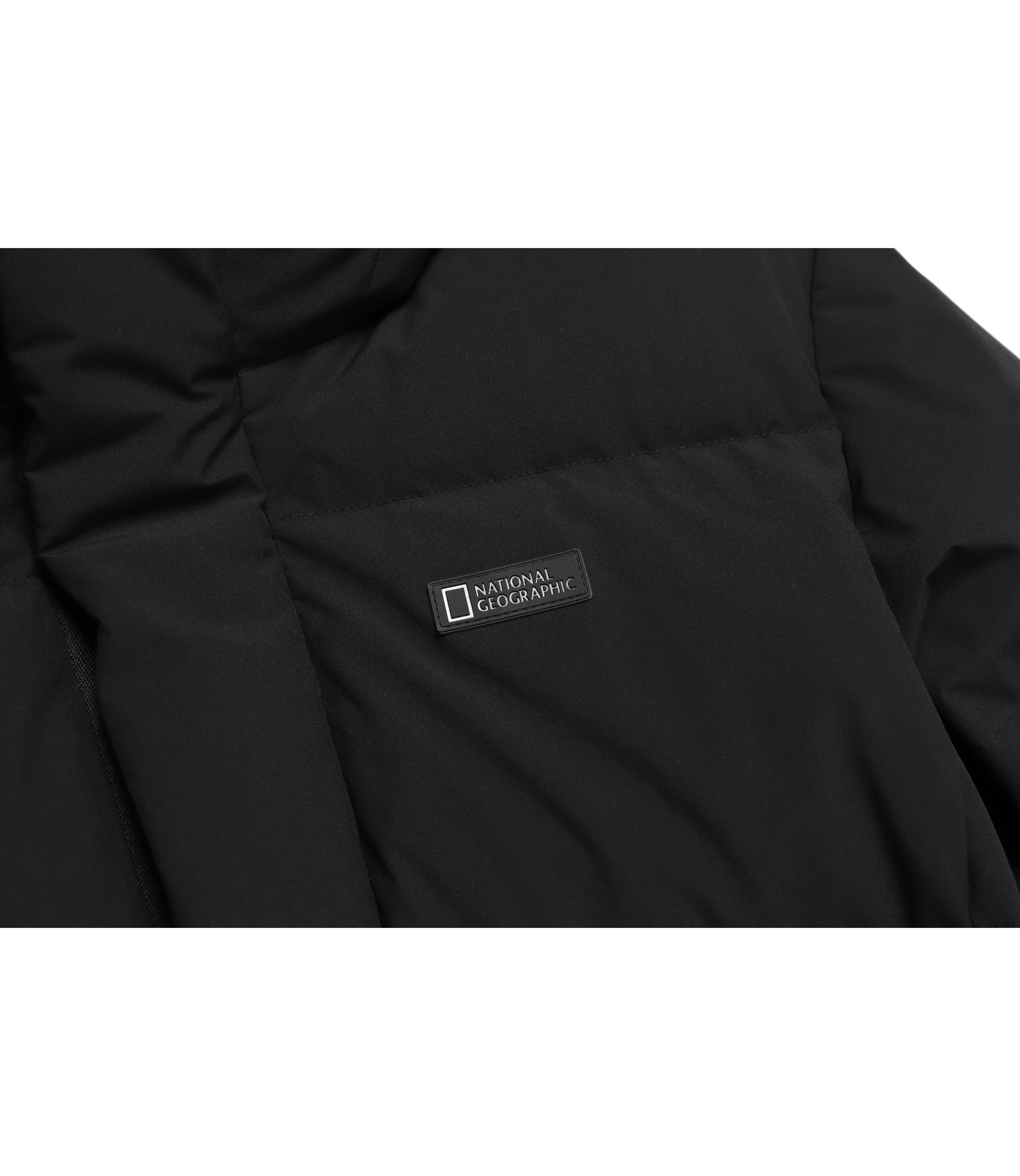 Unisex CAYMAN Pro Long Goose Down Jacket<br>CARBON BLACK