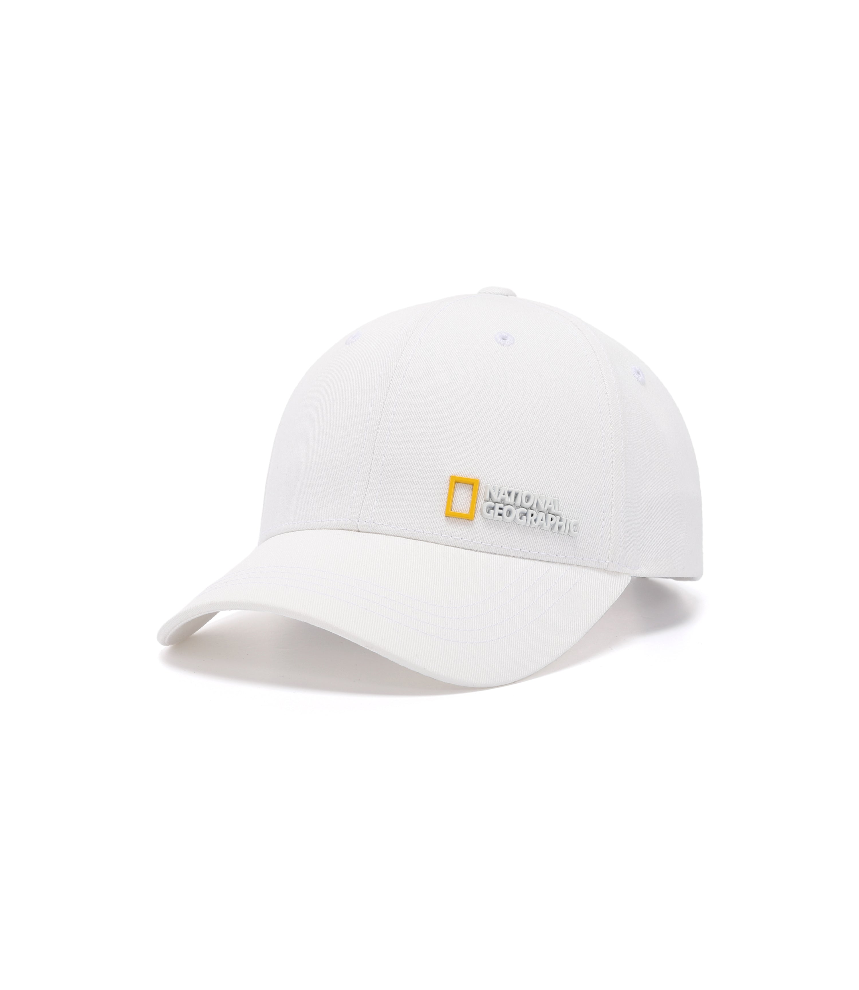 Metal Logo Cap<br>WHITE