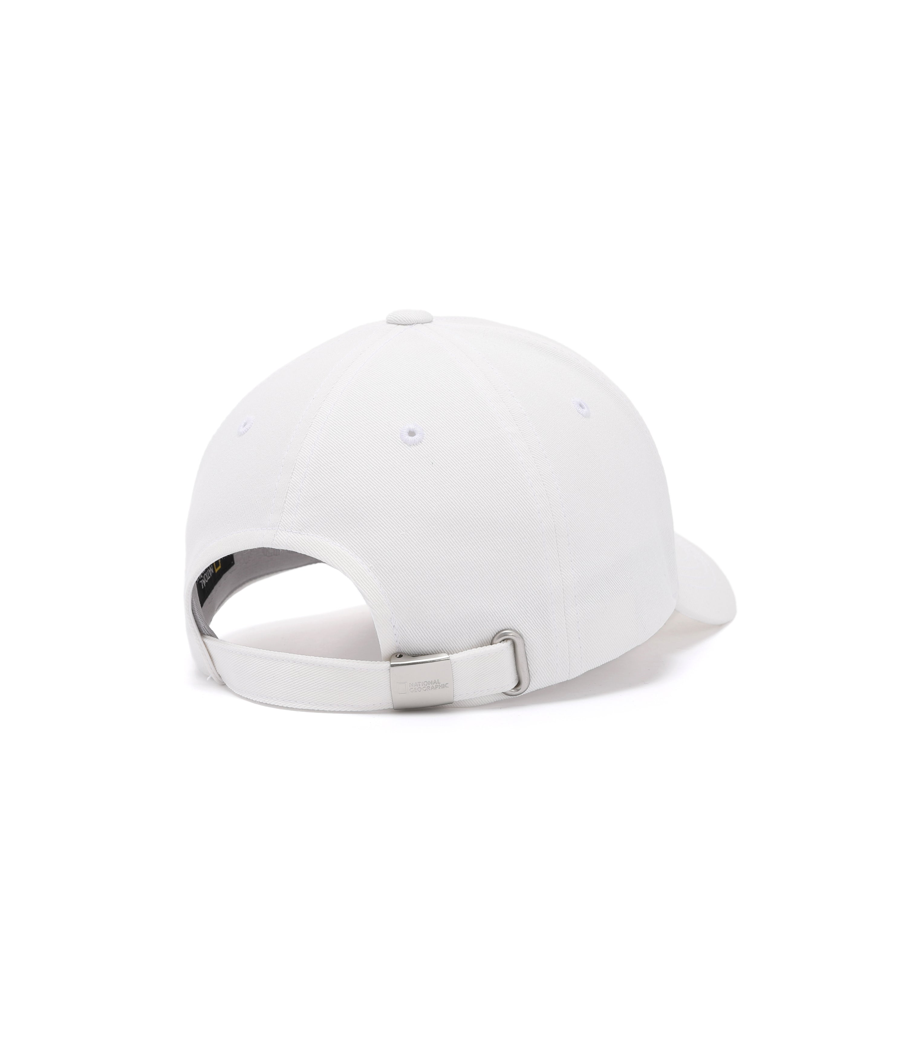 Metal Logo Cap<br>WHITE