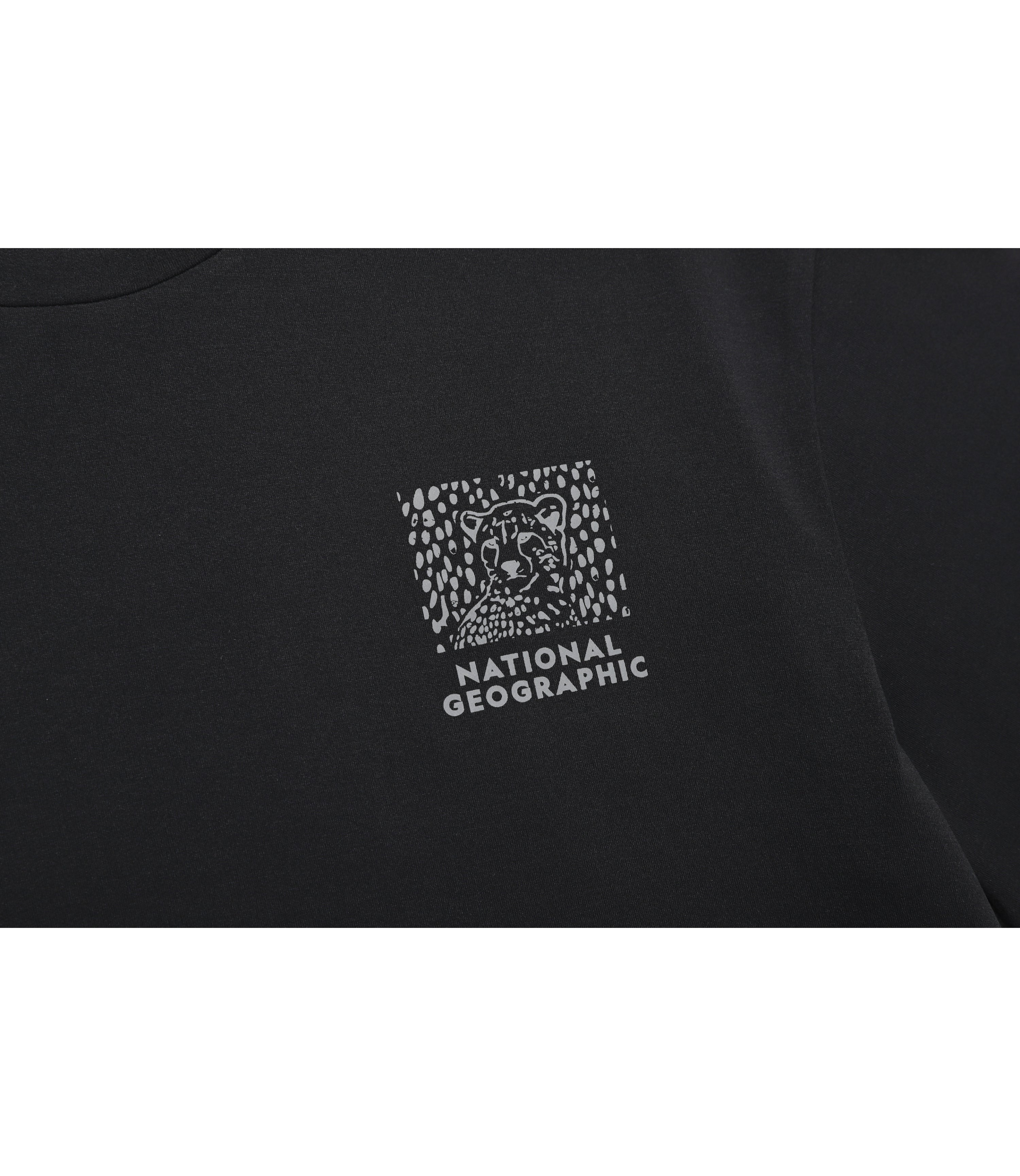 Kid's Cooling Safari Graphic Short Sleeve Tee<br>CARBON BLACK
