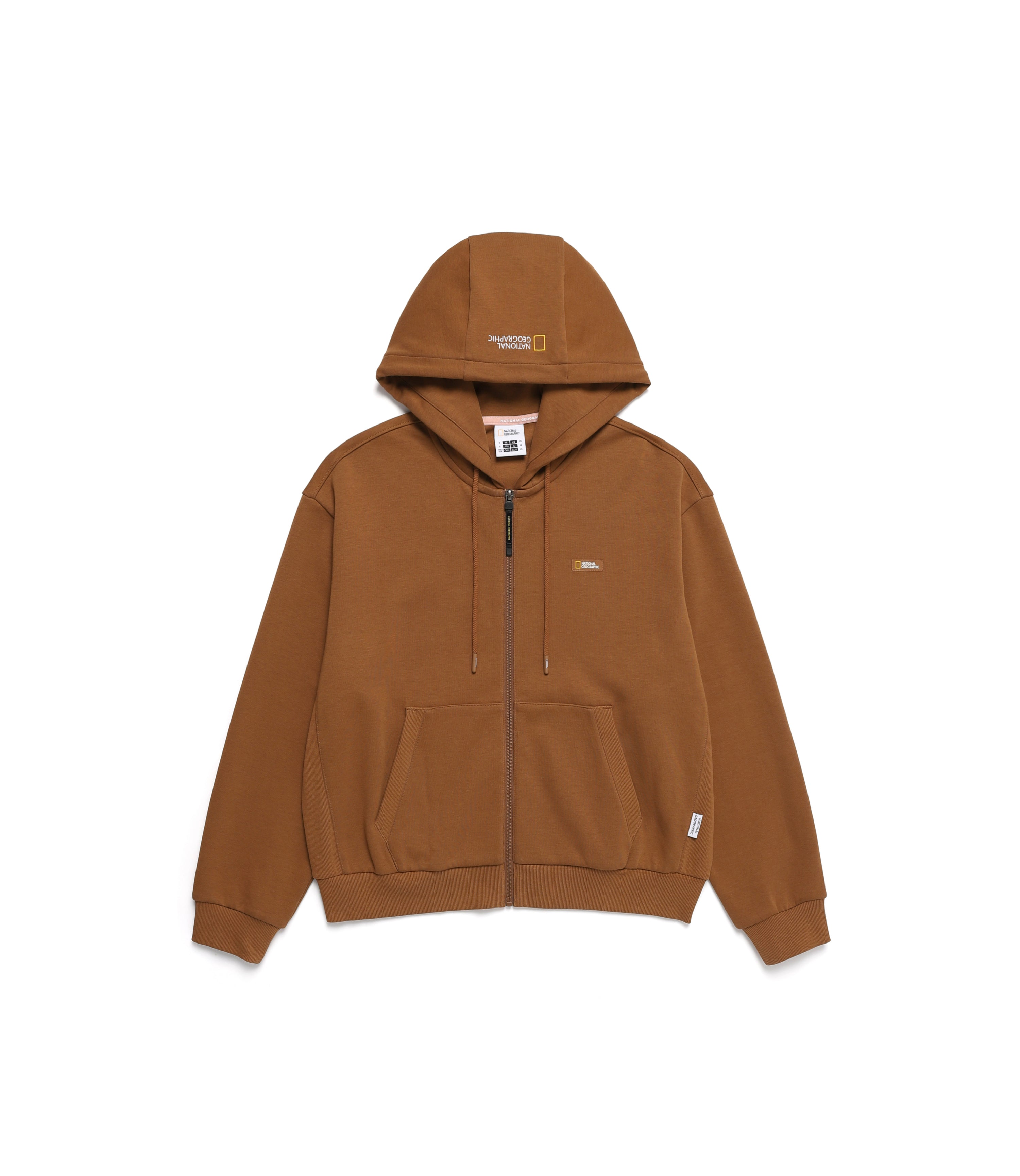 Women's APORIA Hooded Zip-Up Jacket<br>BROWN
