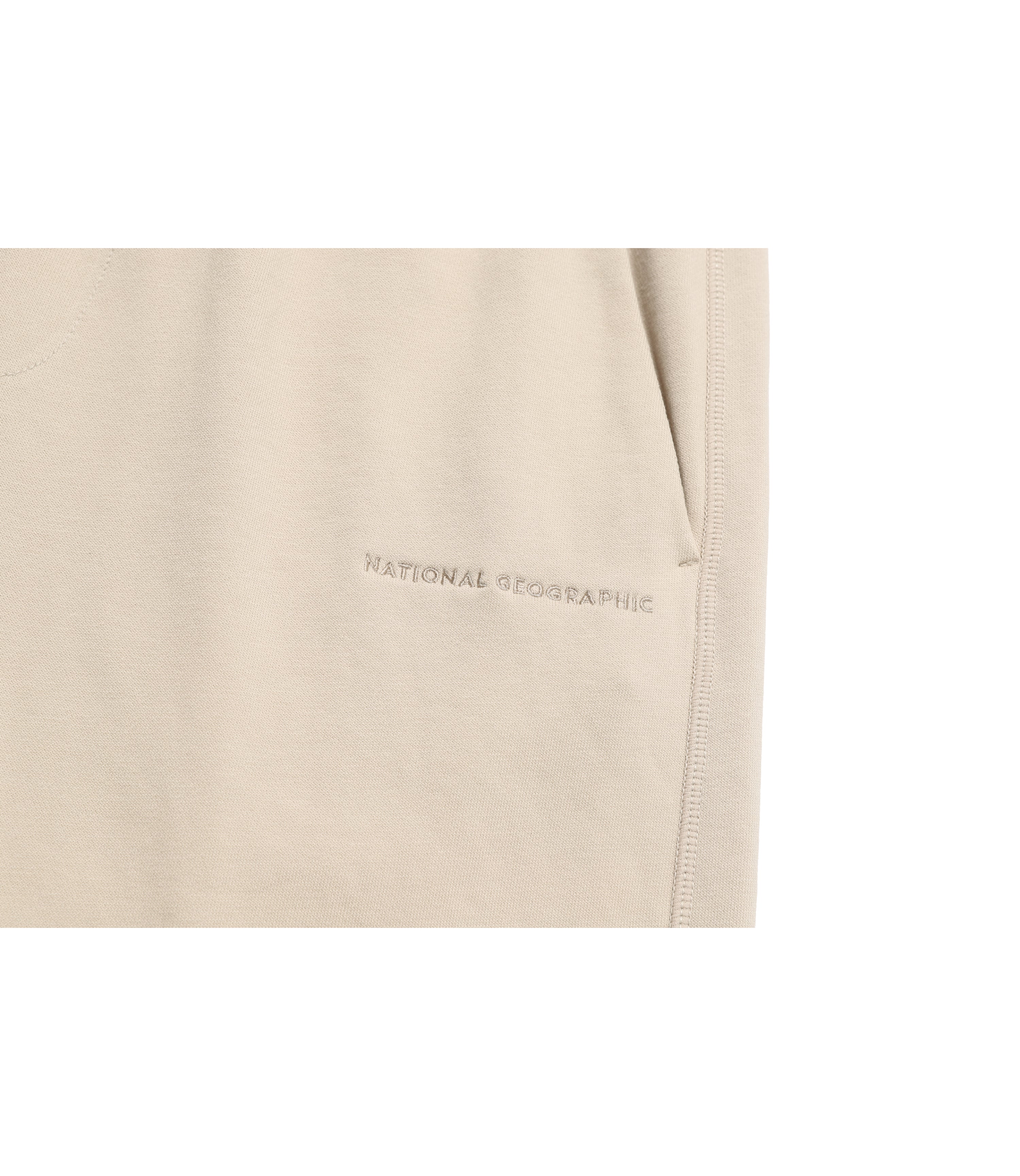 Unisex PITTA Semi Wide Short Pants<br>OAK BEIGE