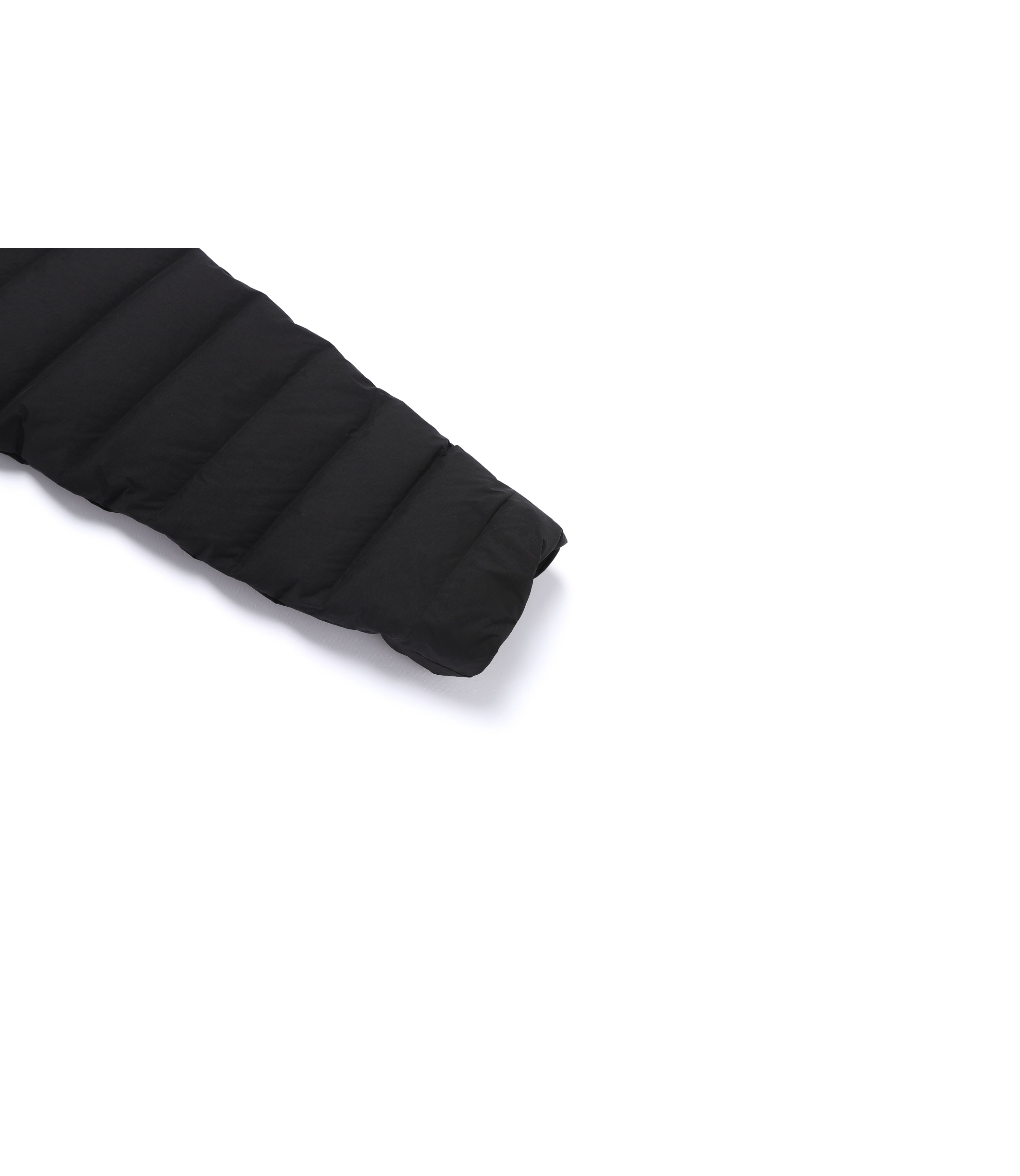 Unisex ATIK High-Neck Tube Goose Down Jumper<br>BLACK