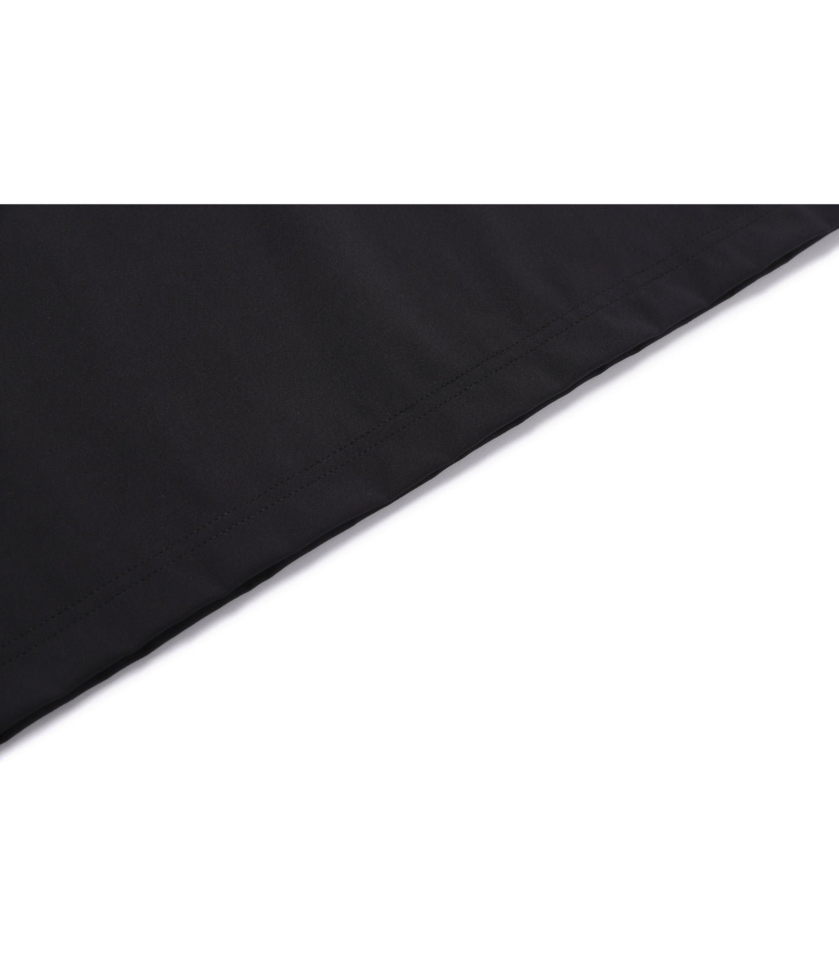 Men's High-Stretch Basic-Fit Long Sleeve Polo Tee<br>BLACK