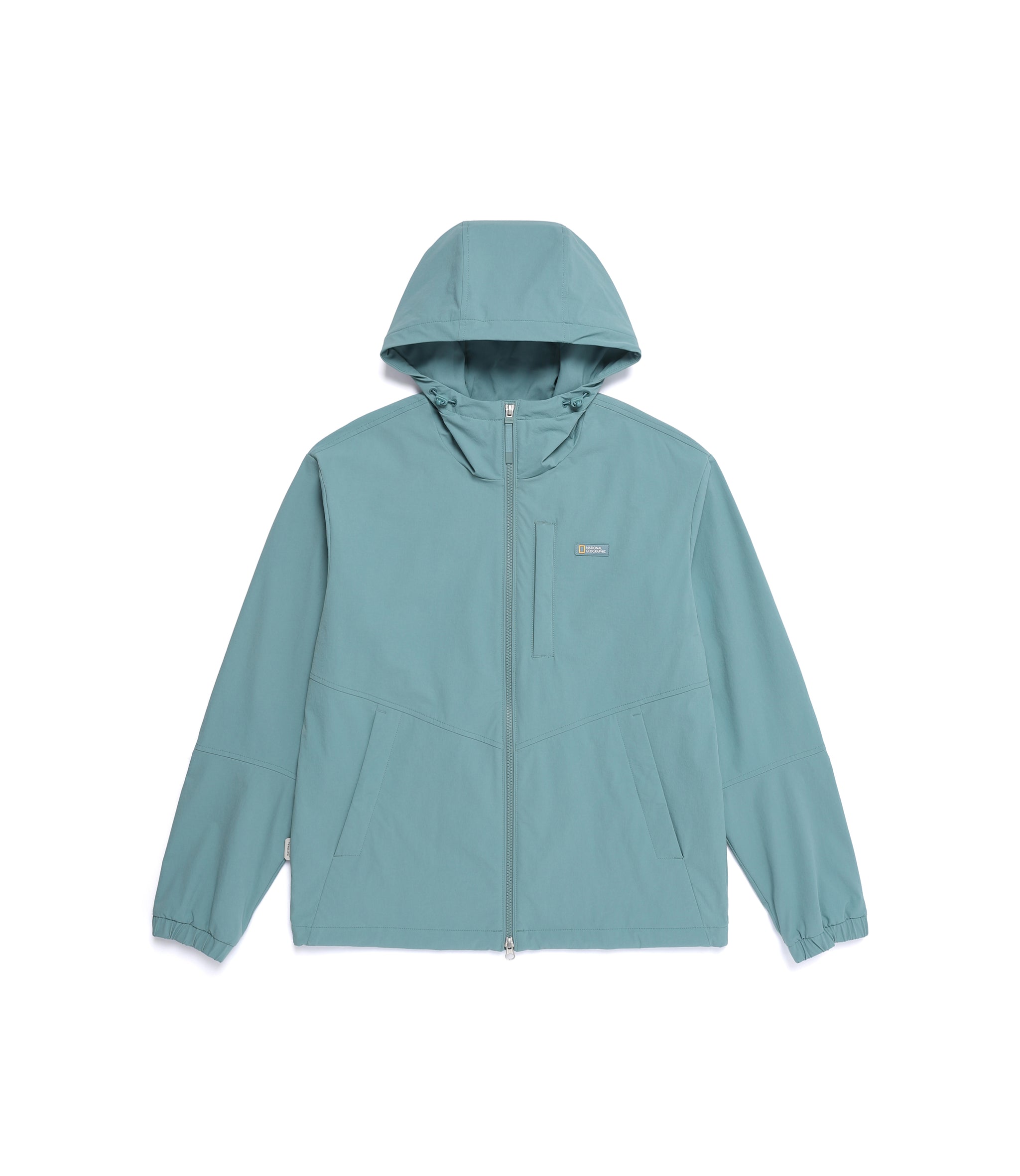 Women'S Archelon Woven Stretch Training Hooded Zip-Up- Mourning Beige