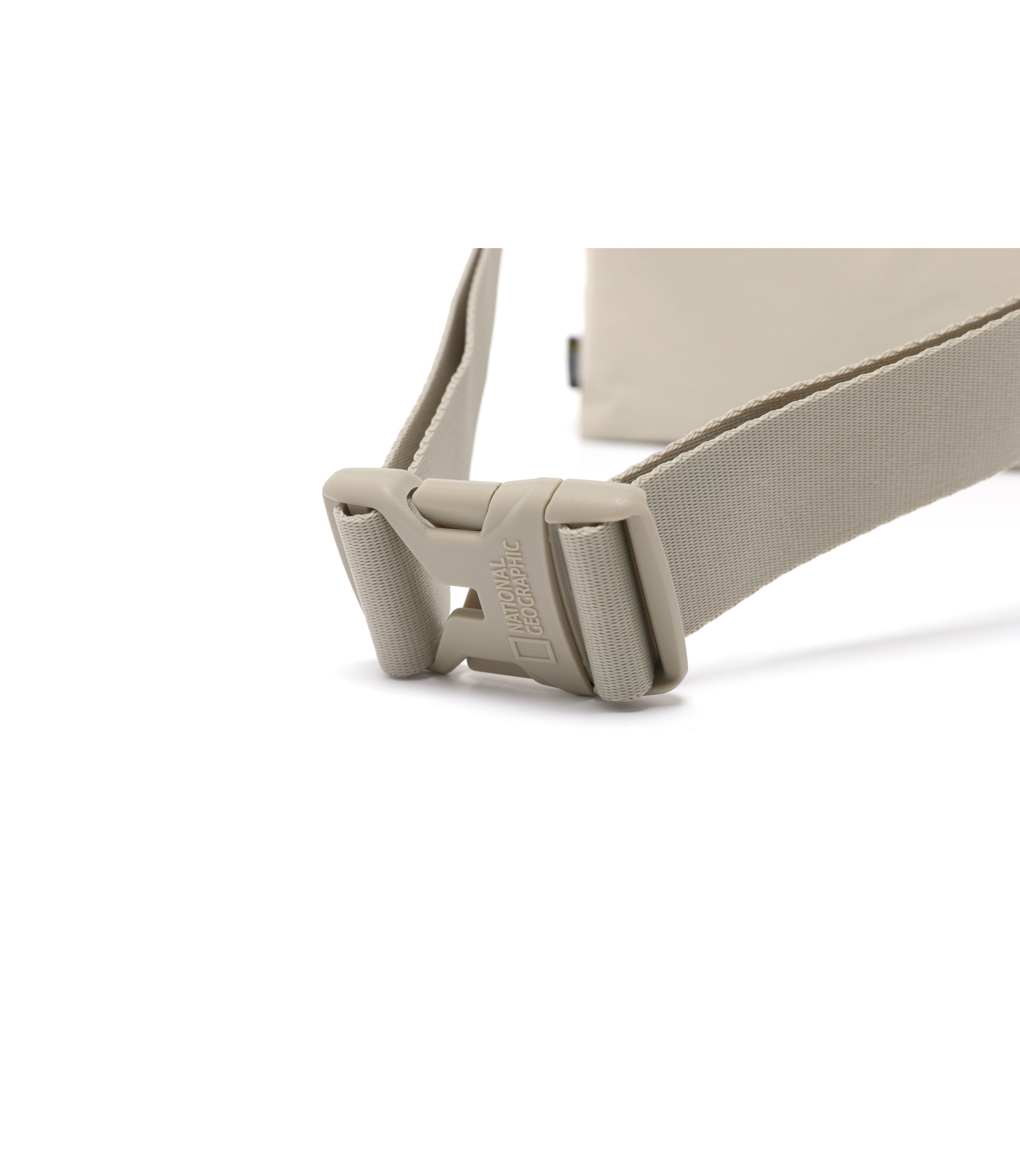 ADELIE Light Wide Crossbody Bag<br>BEIGE