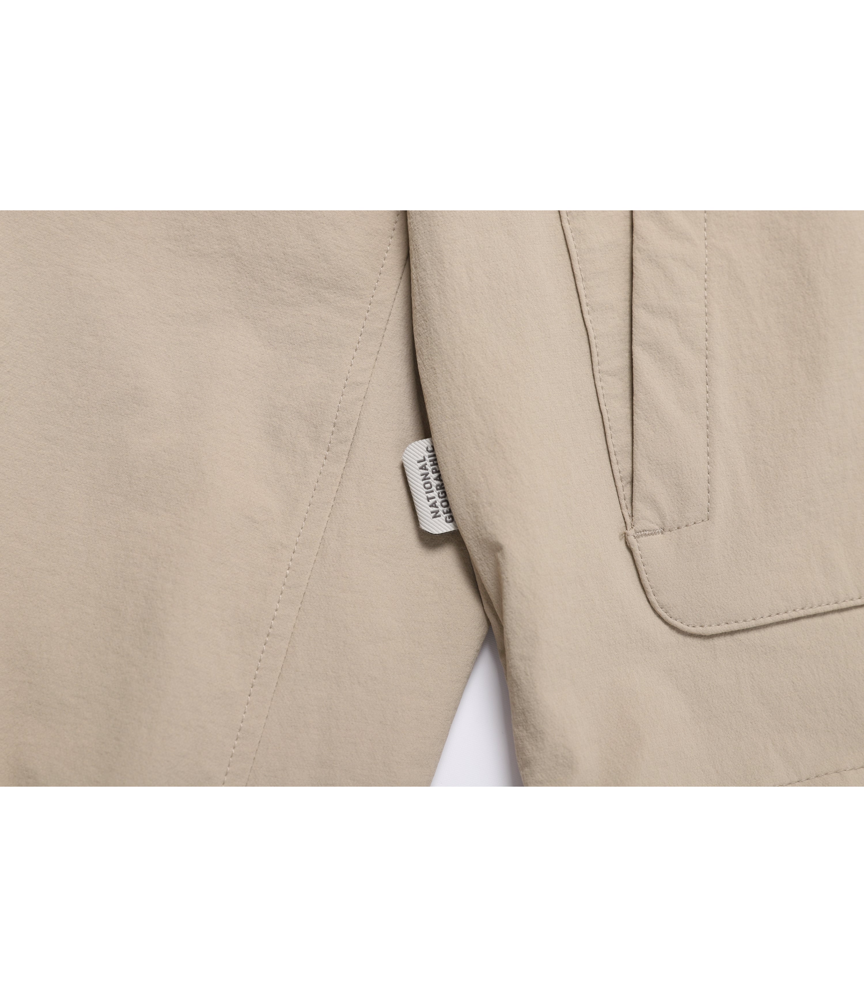 Women's ARCHELON Woven Stretch Training Zip-Up Hoodie<br>MOURNING BEIGE