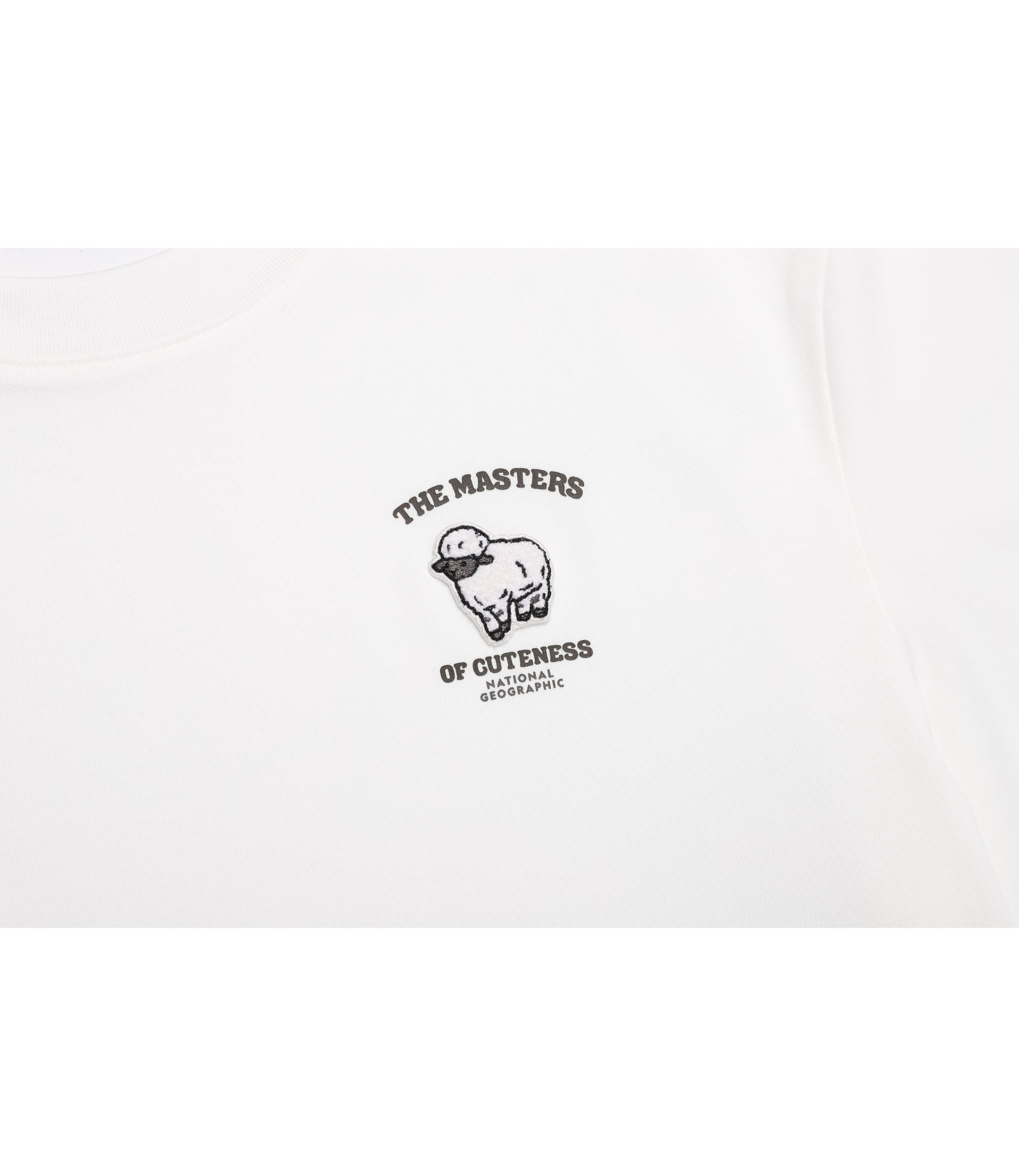Women's Animal Wappen Short Sleeve Tee<br>O/WHITE
