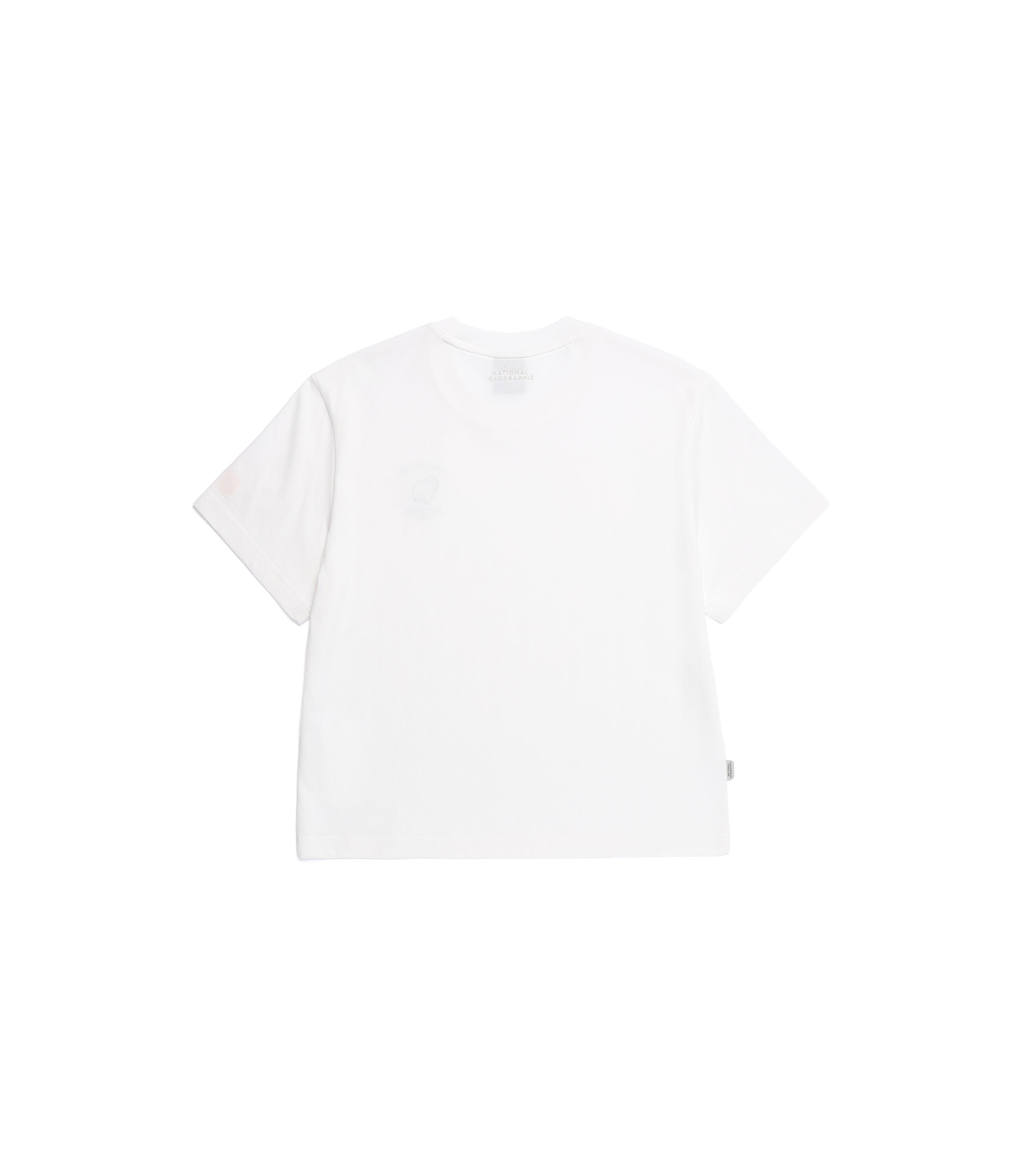 Women's Animal Wappen Short Sleeve Tee<br>O/WHITE