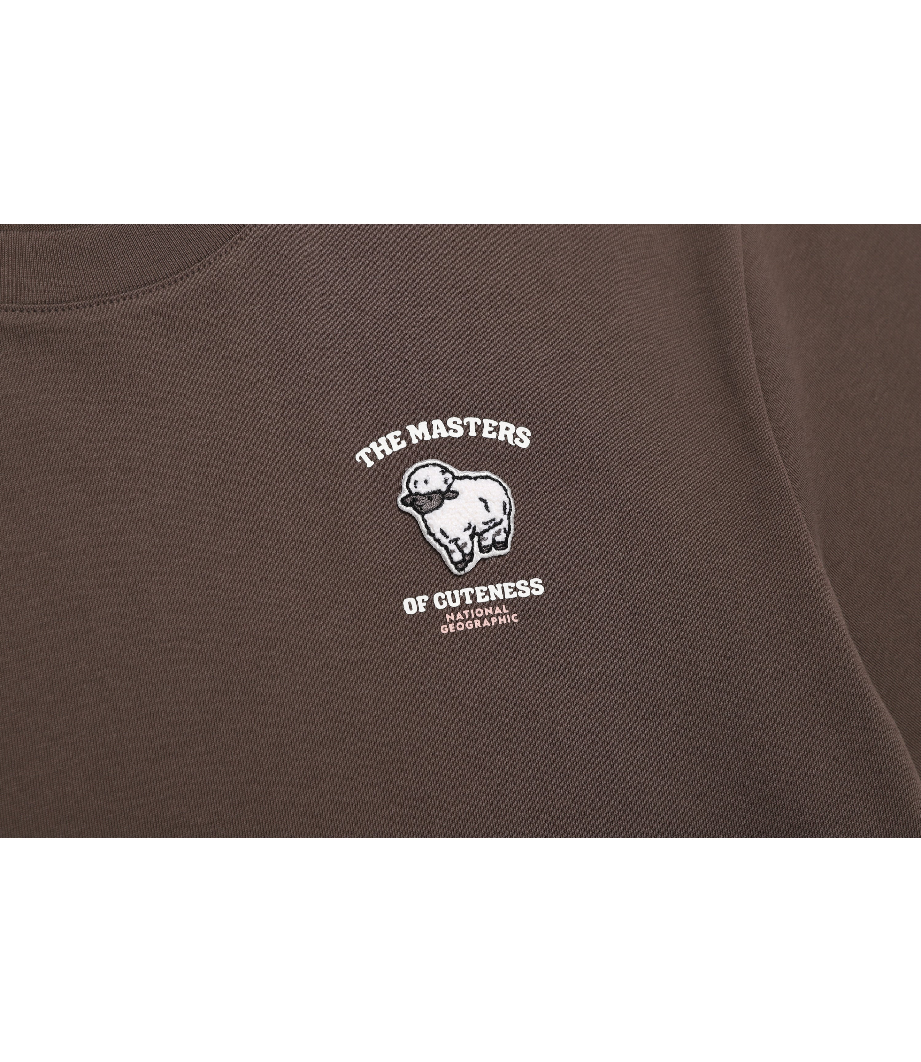 Women's Animal Wappen Short Sleeve Tee<br>BROWN