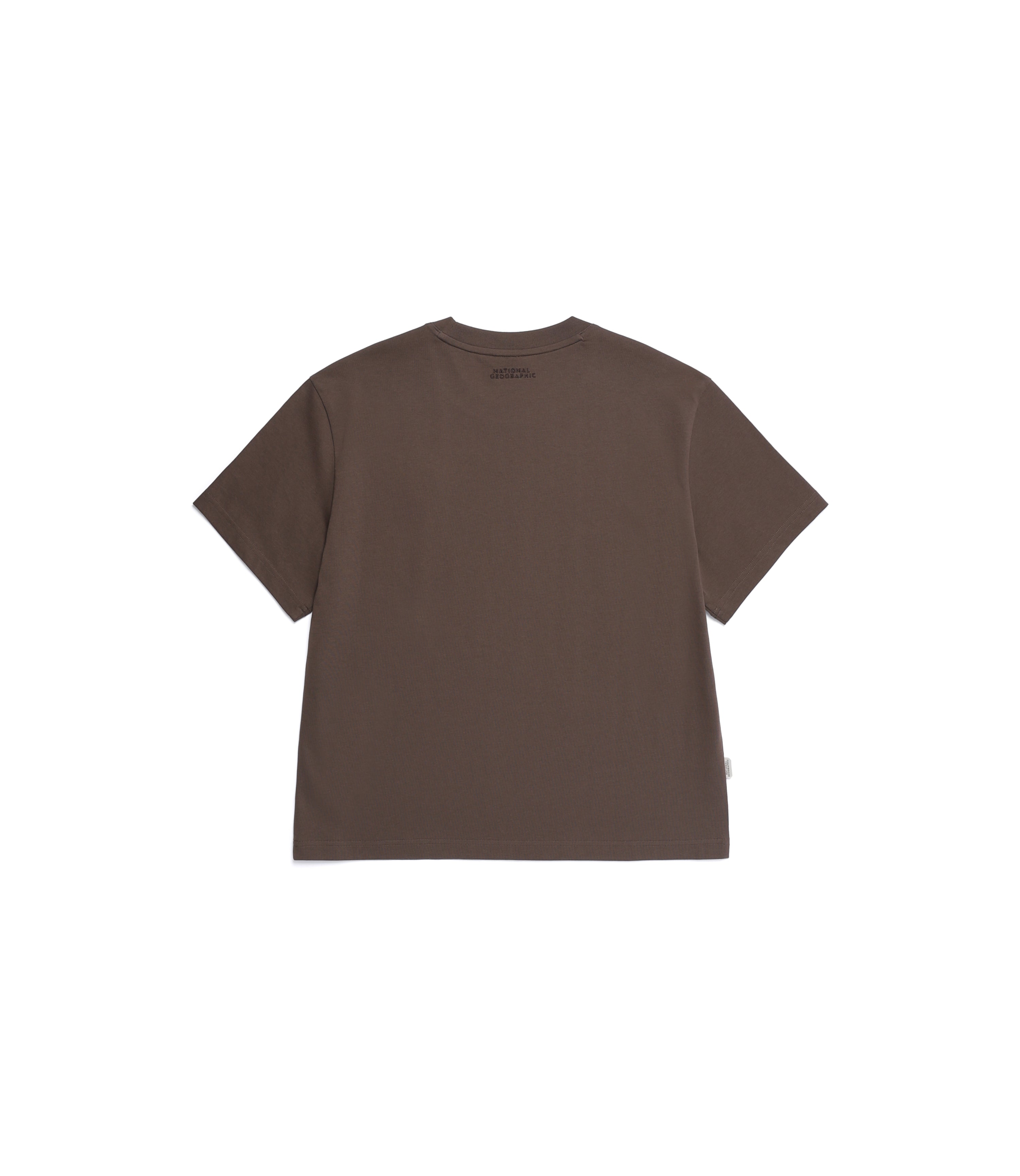 Women's Animal Wappen Short Sleeve Tee<br>BROWN