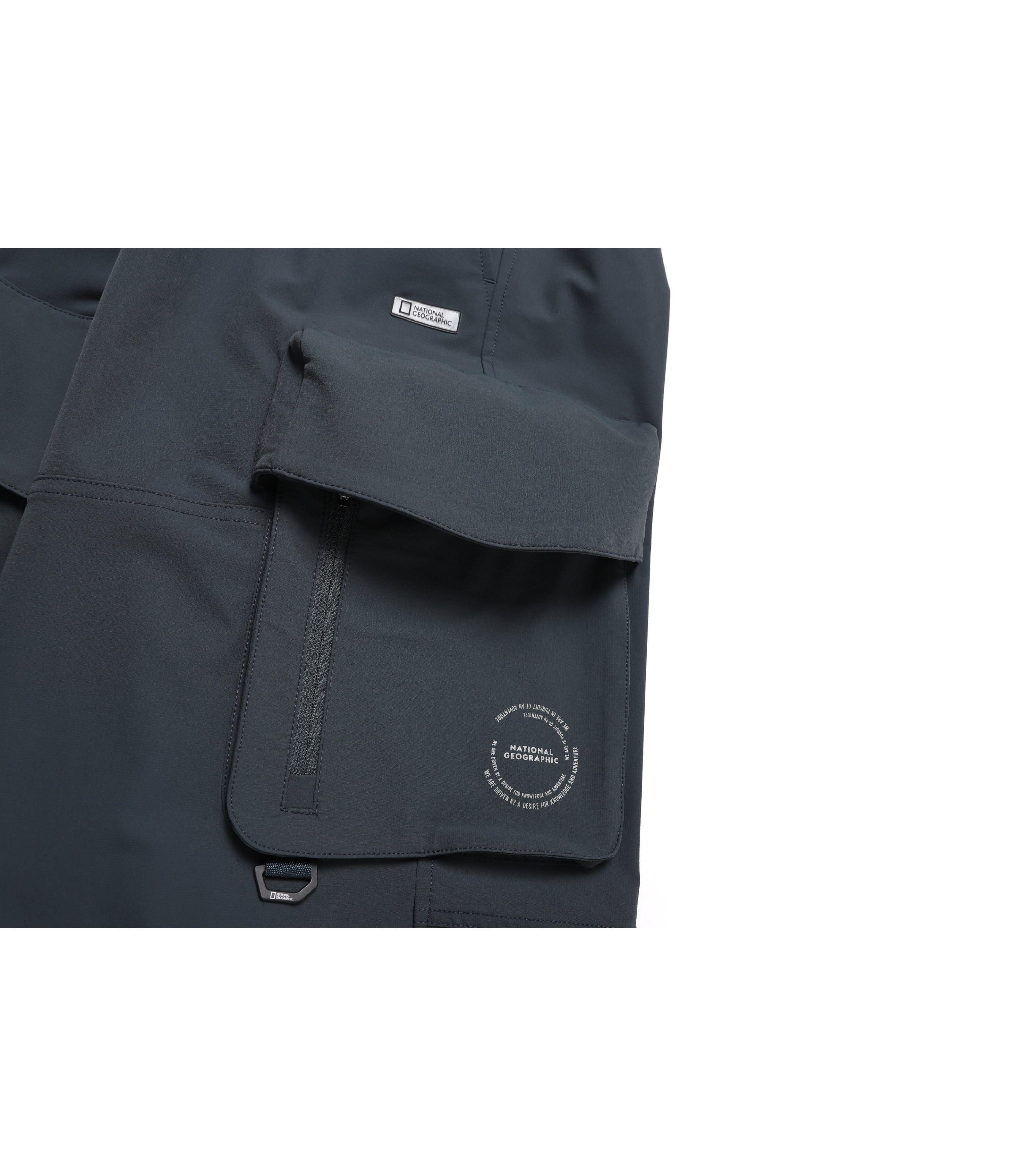 Men's NRN Multi Pocket Wide Pants<br>TURQUOISE