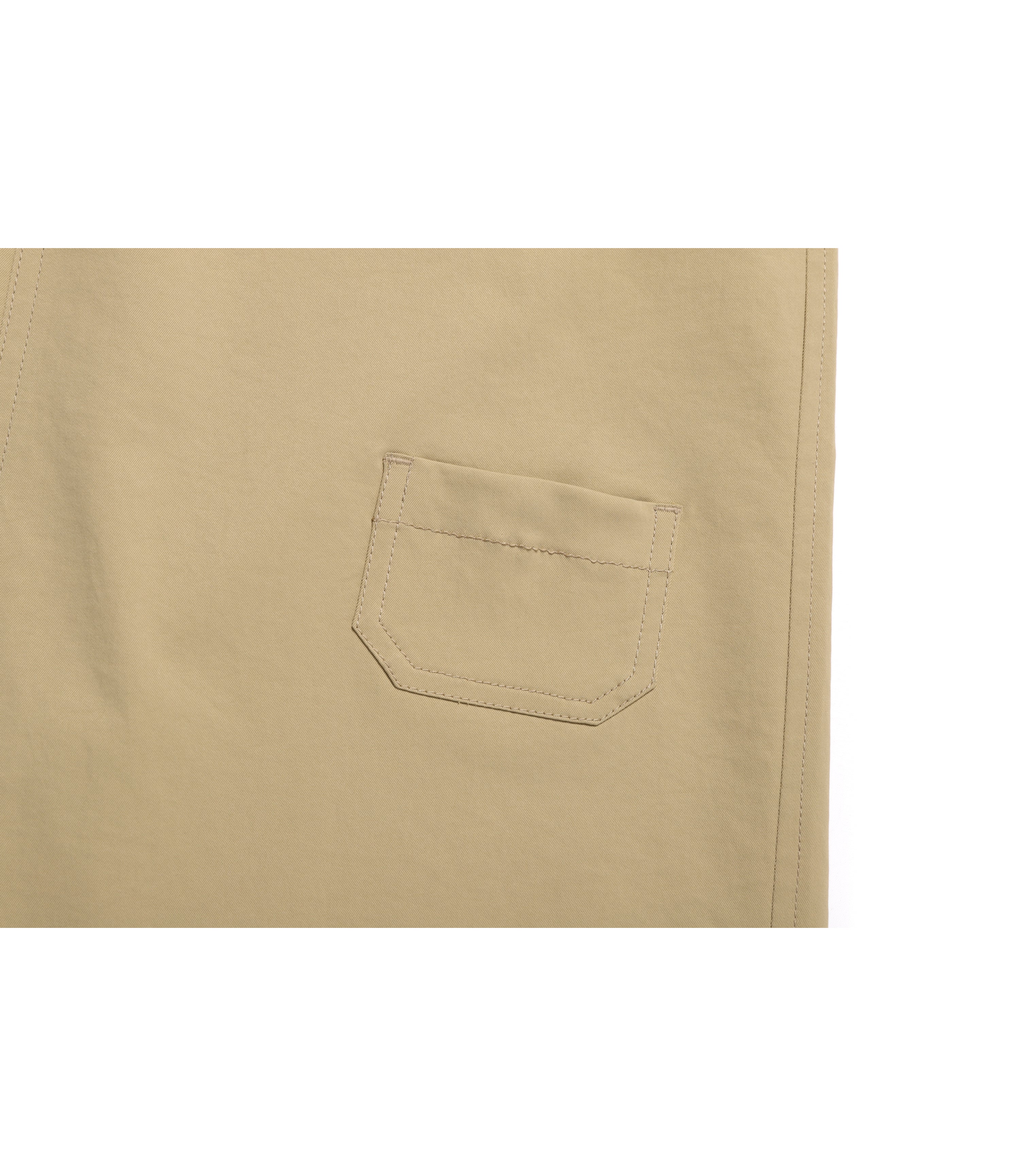 Women's Waist Banded Long Skirt<br>SAND BEIGE