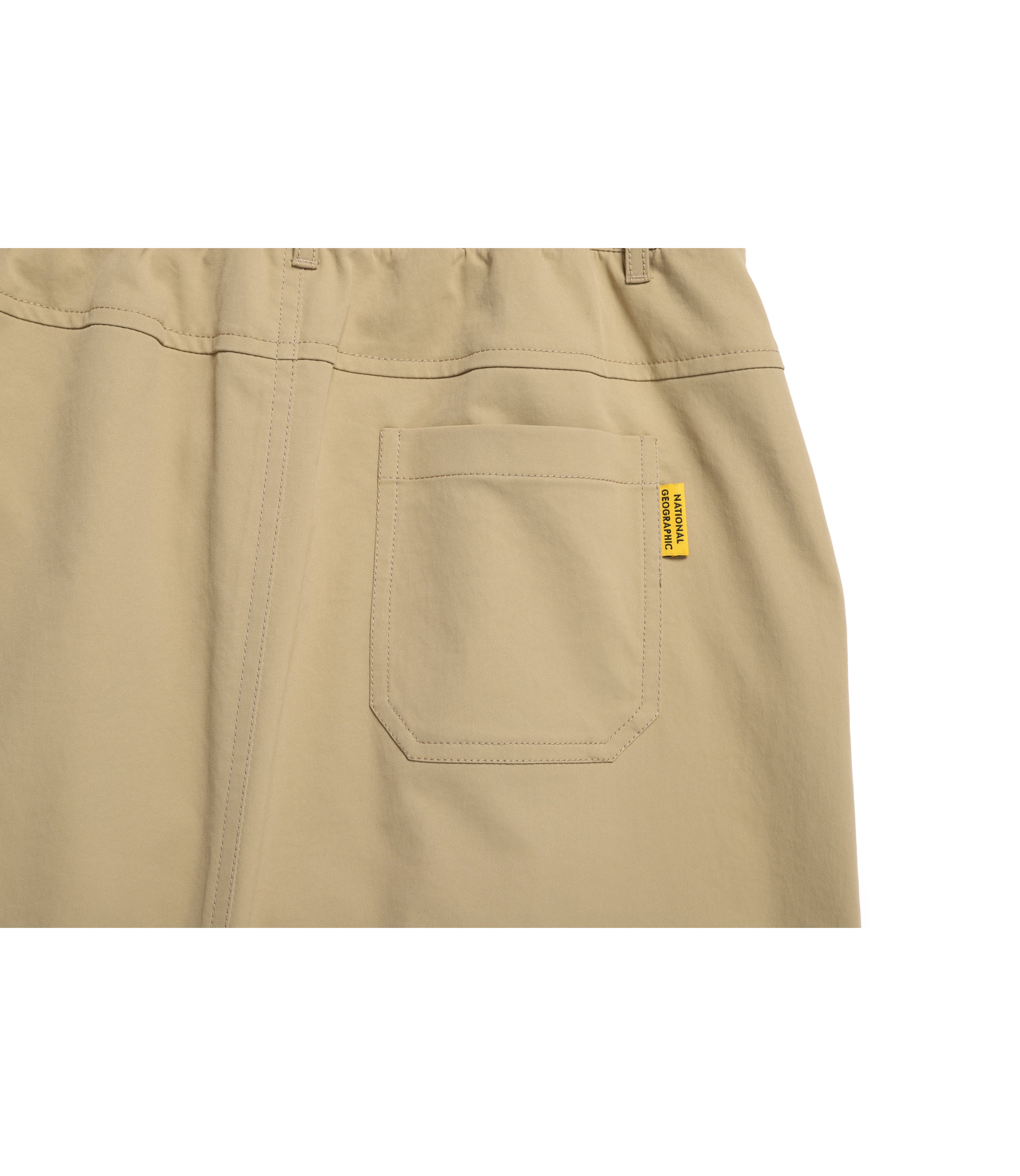 Women's Waist Banded Long Skirt<br>SAND BEIGE