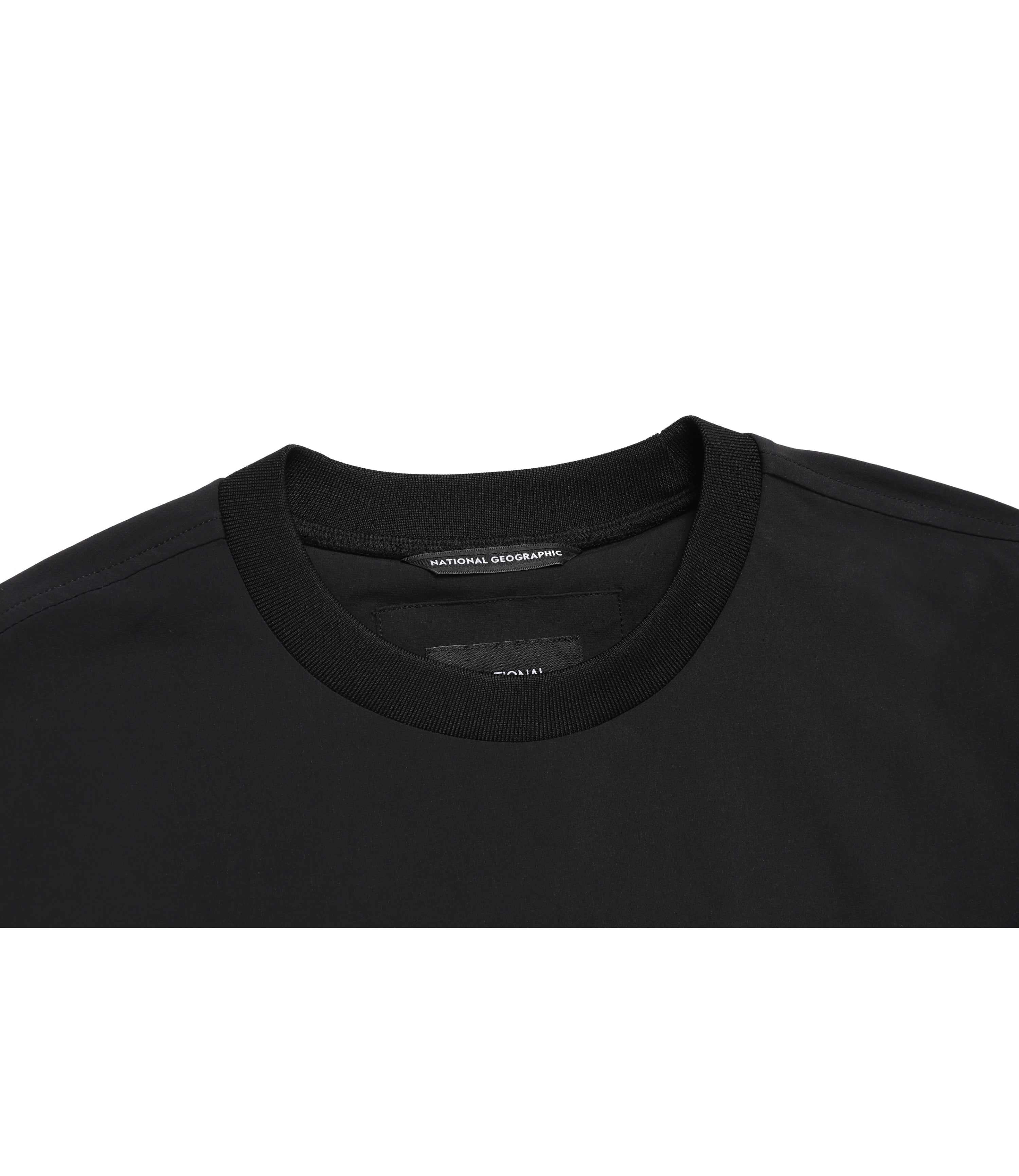 Unisex ARCHELON Stretched Woven Sweatshirt<br>CARBON BLACK
