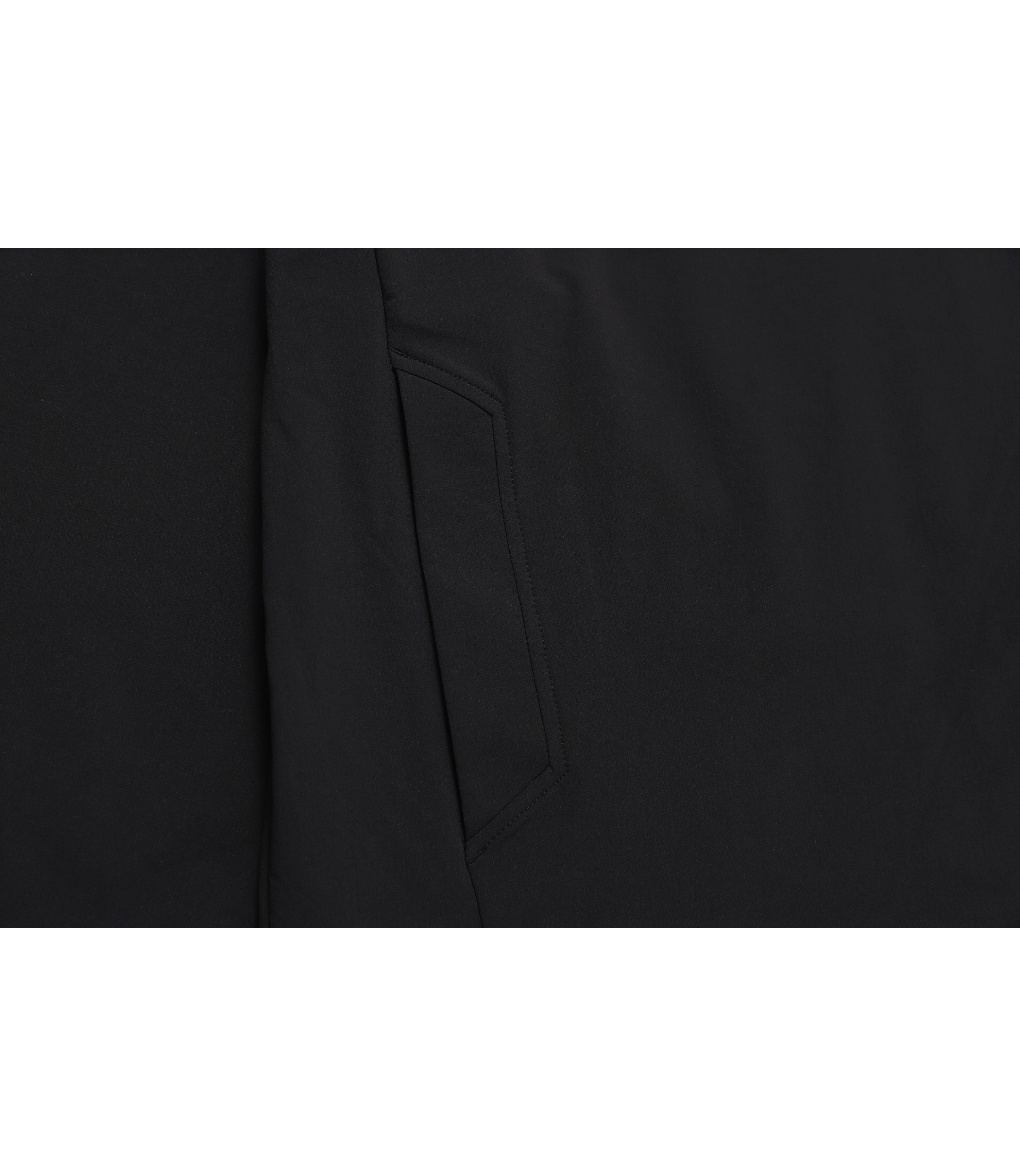 Unisex ARCHELON Stretched Woven Sweatshirt<br>CARBON BLACK