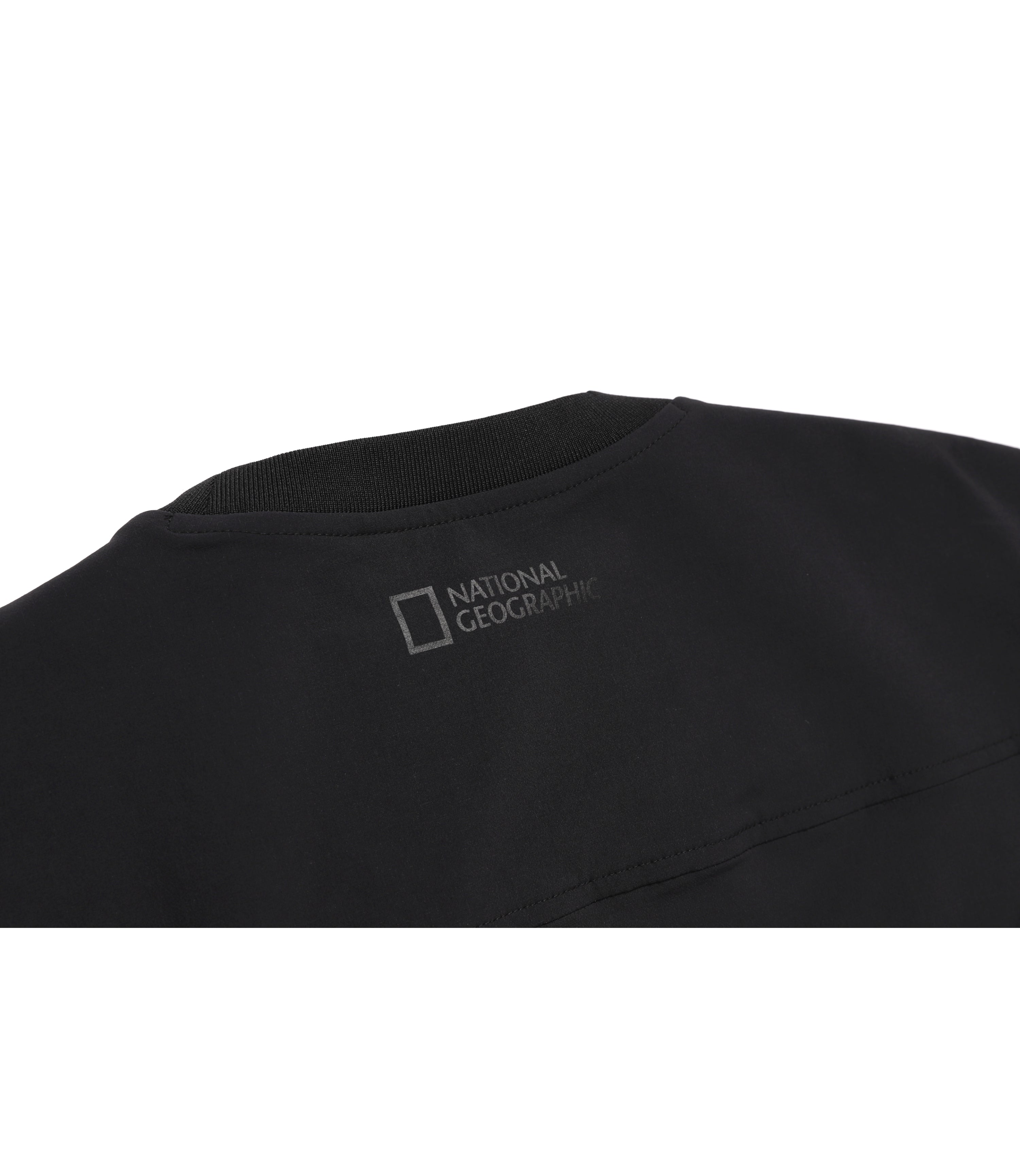 Unisex ARCHELON Stretched Woven Sweatshirt<br>CARBON BLACK