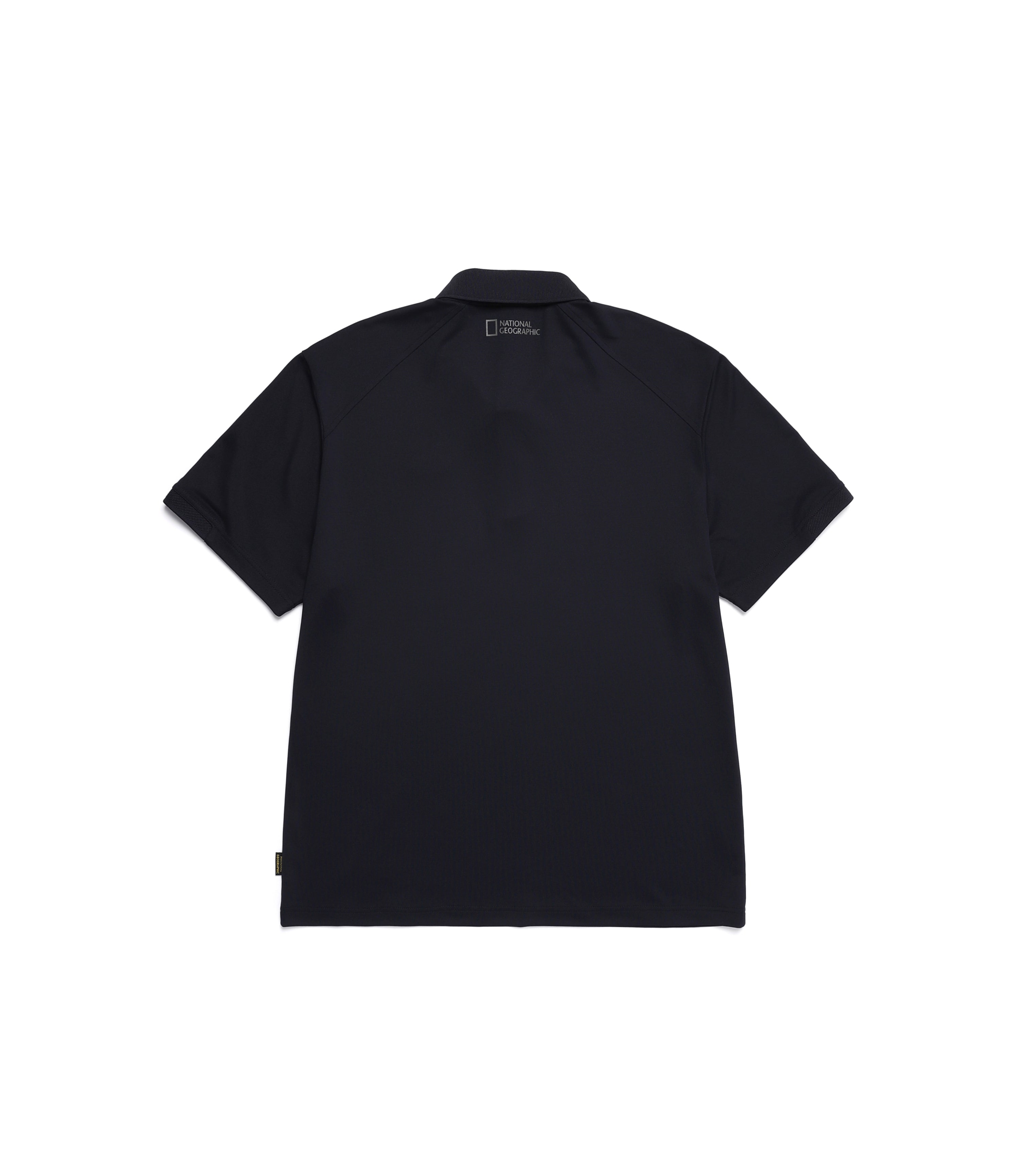 Men's WELLAKA Cooling Basic Fit Pique Collar Tee<br>DEEP SEA NAVY