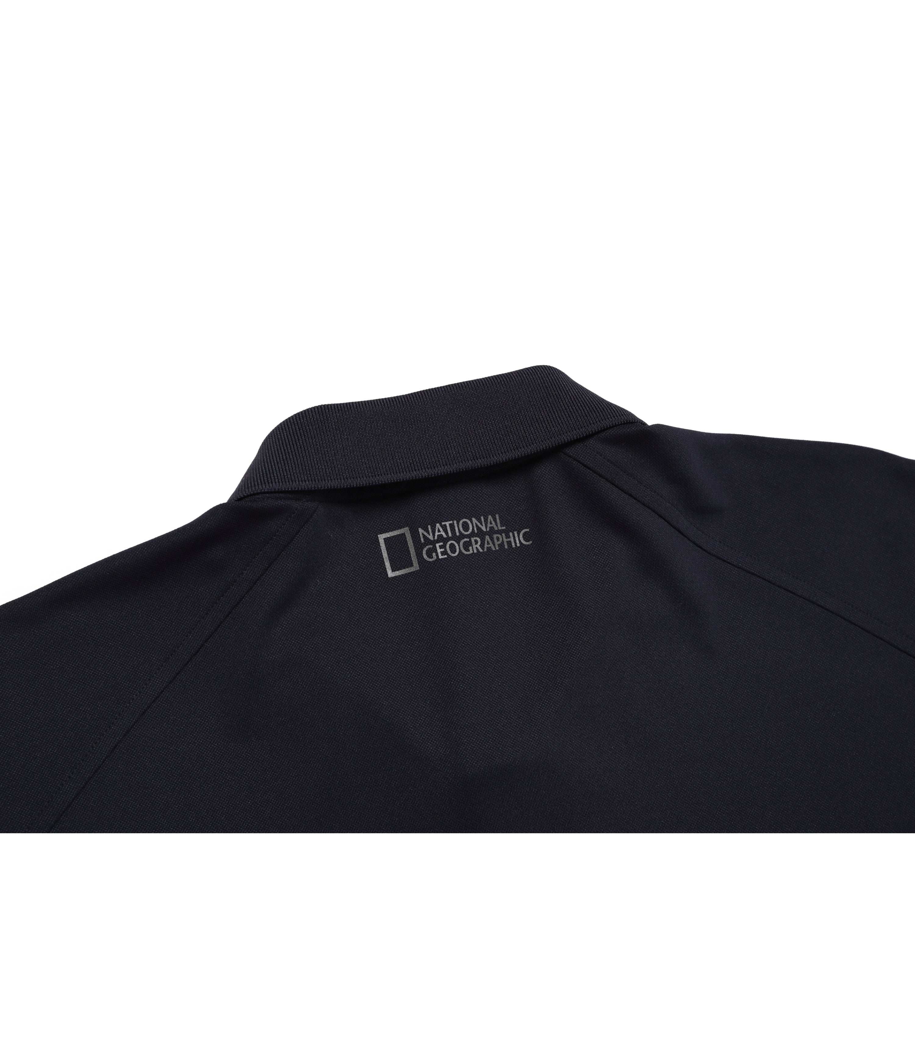 Men's WELLAKA Cooling Basic Fit Pique Collar Tee<br>DEEP SEA NAVY