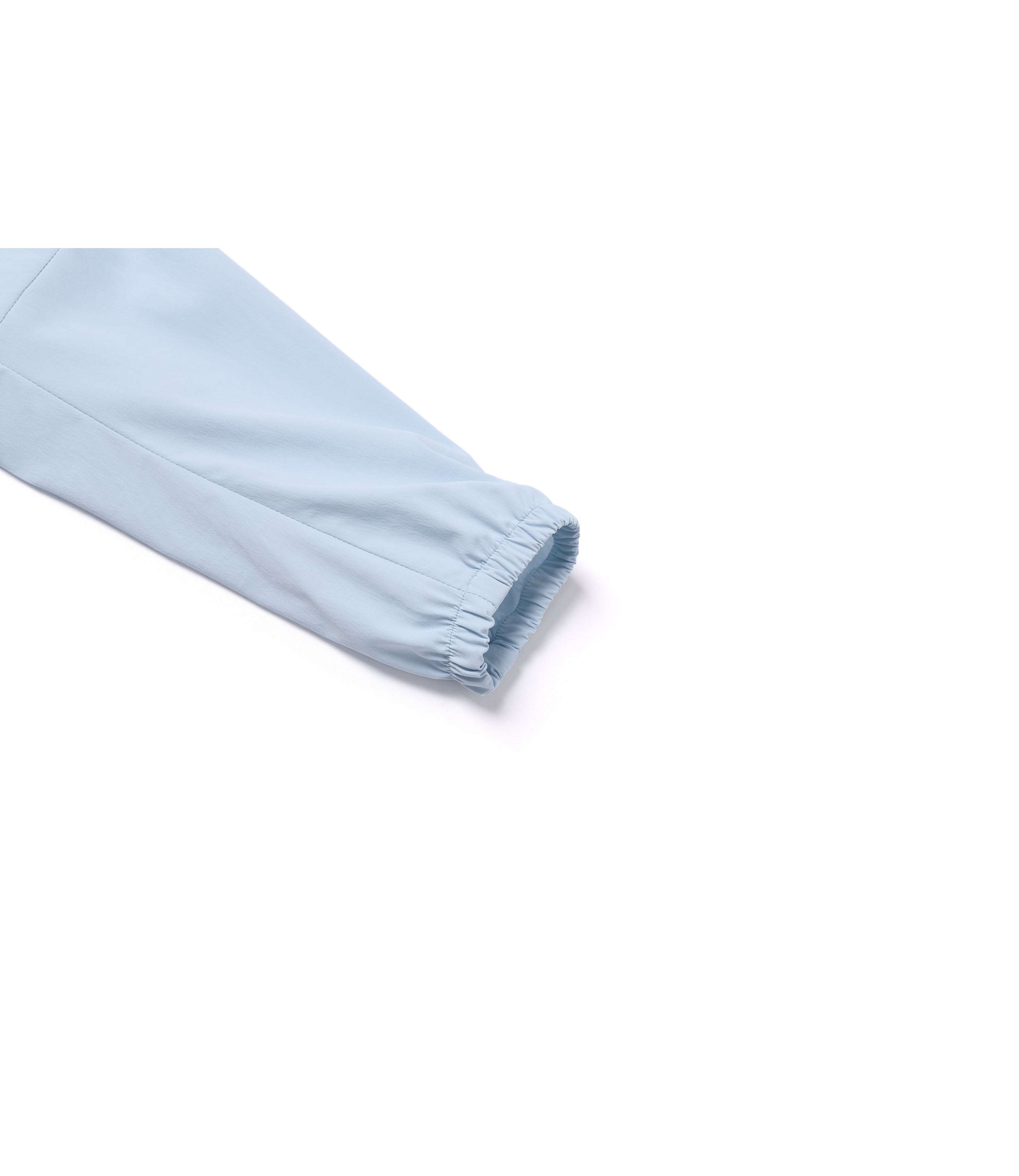 Women's Frozen Cube Stand Neck Windbreaker<br>L/BLUE