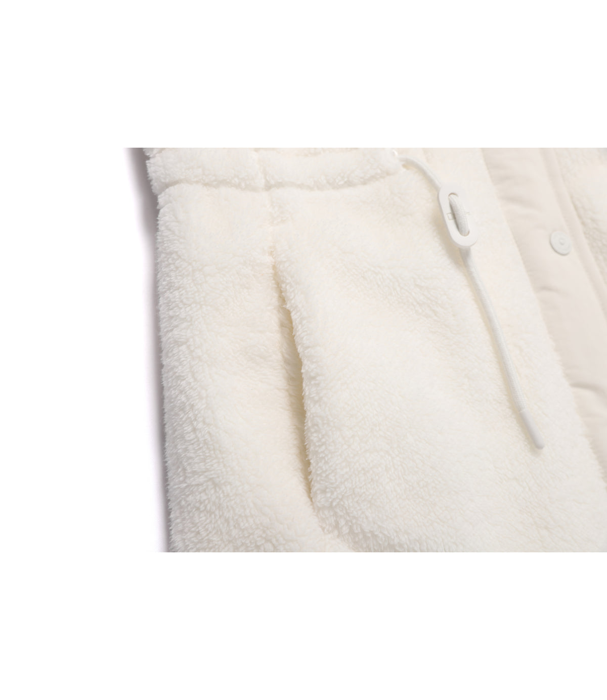 Women's Costoni Fleece Vest<br>O/WHITE