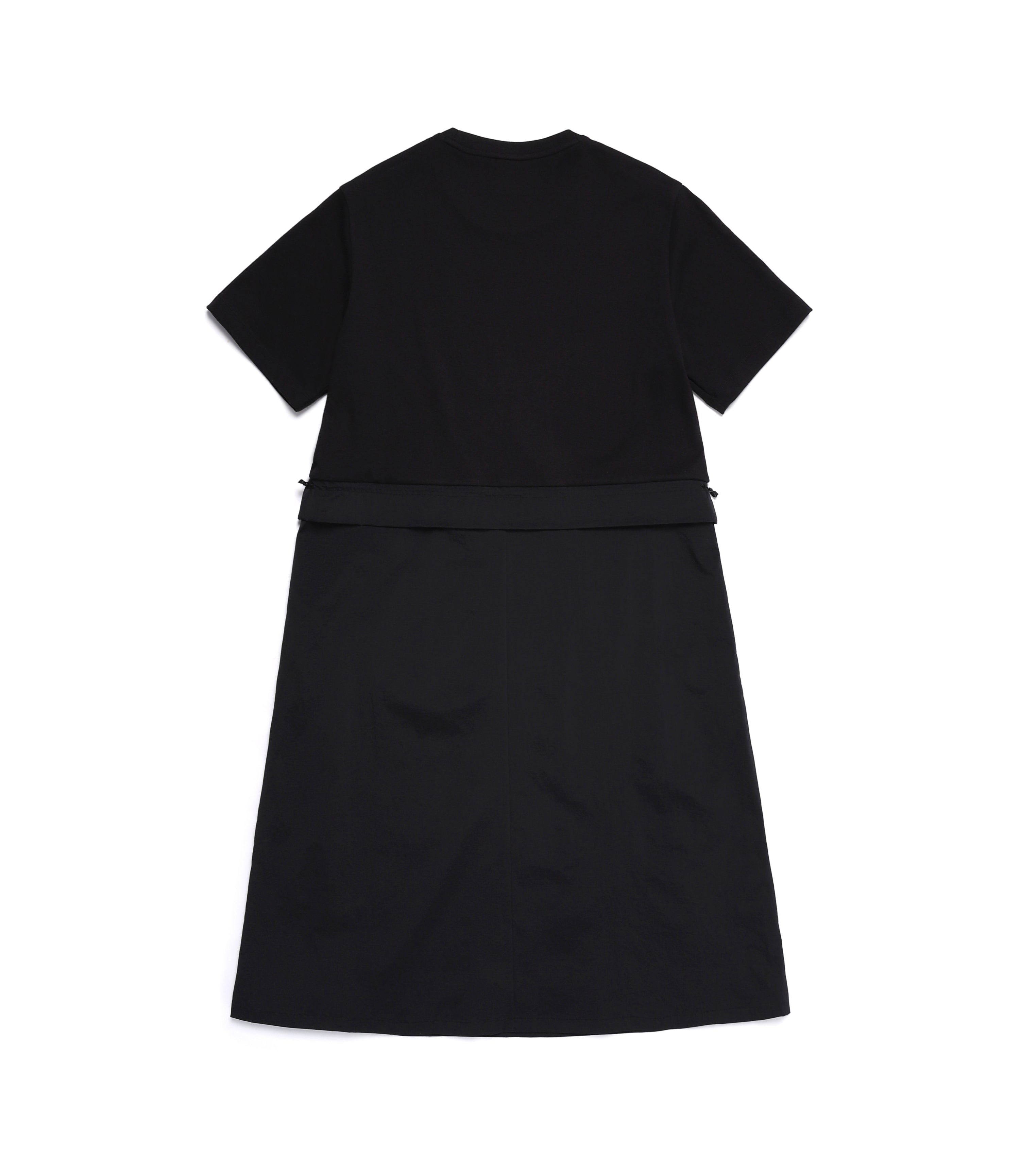 Women's Hybrid Short Sleeve Dress<br>CARBON BLACK