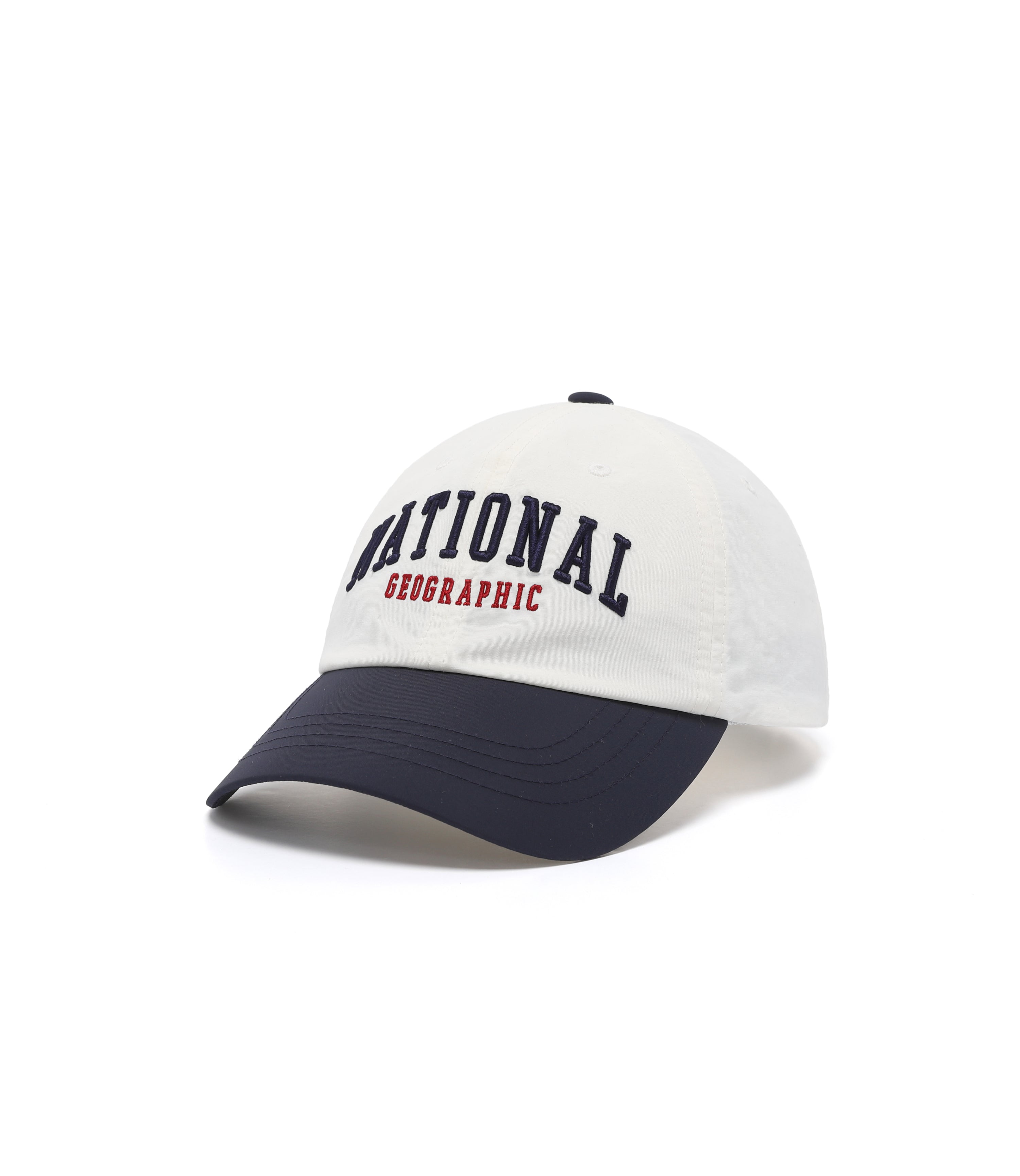 Kid's Color Block Big Logo Cap<br>NAVY