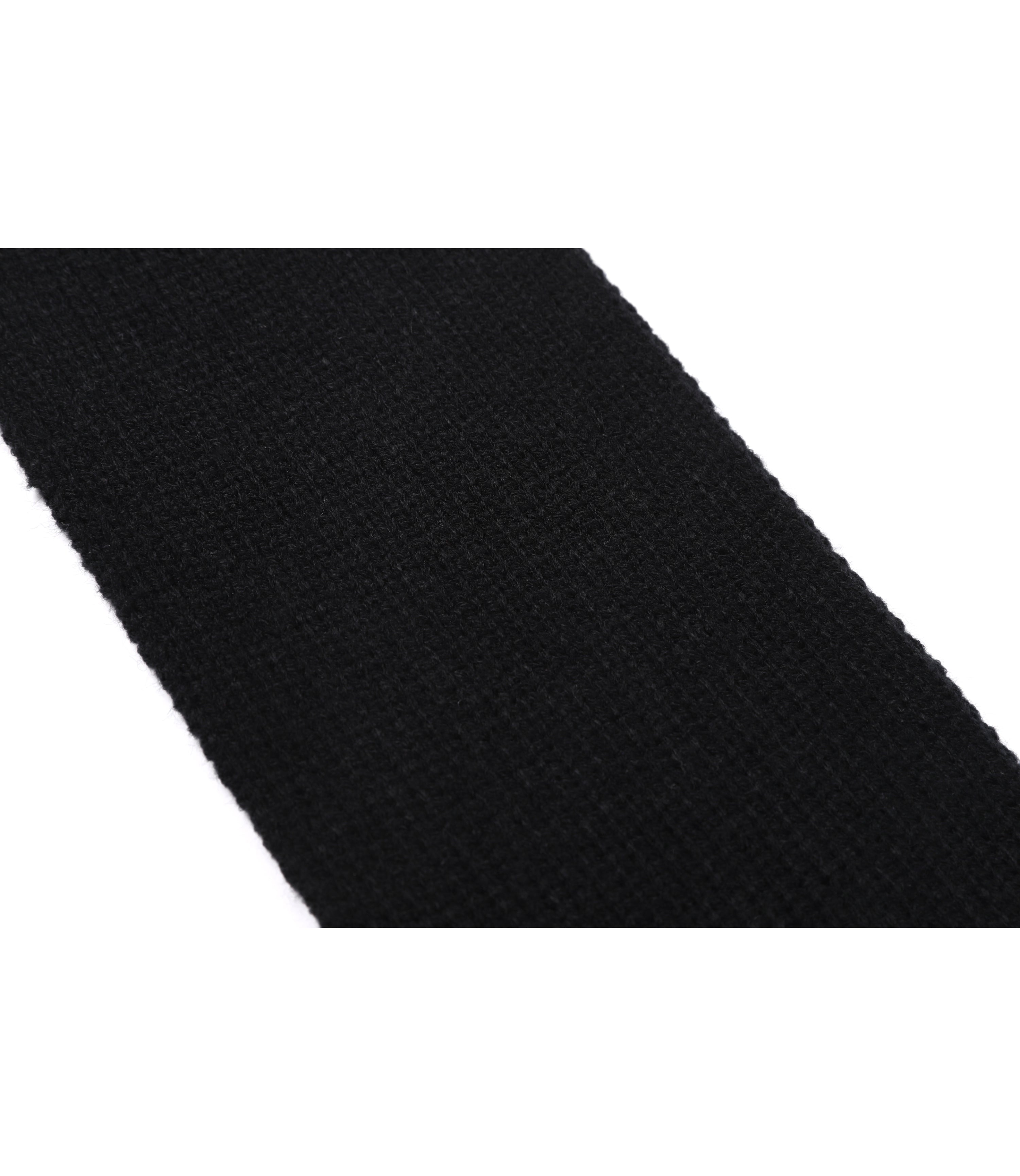 Cozy Knit Muffler<br>BLACK