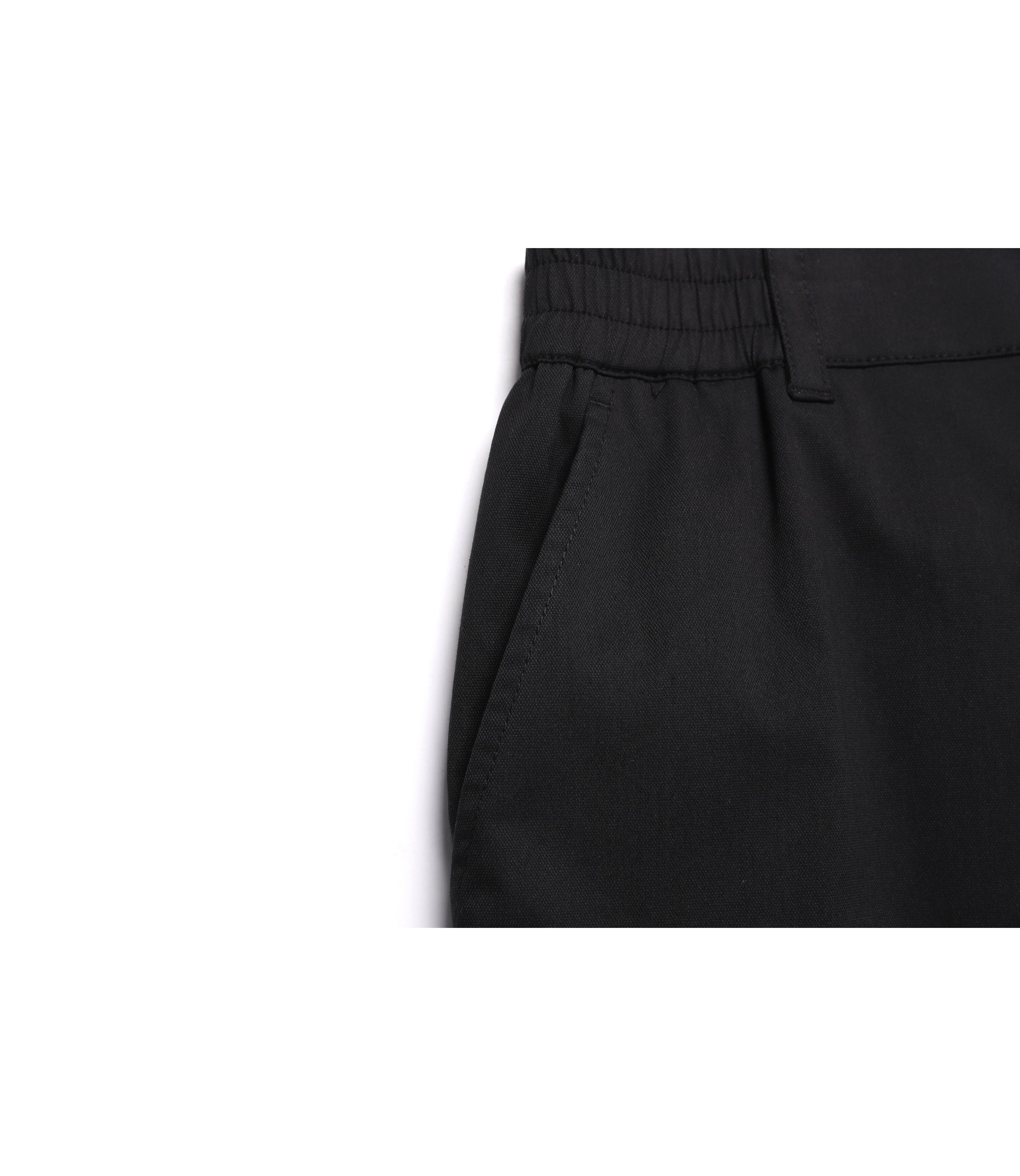 Men‘s Small Pocket Detailed Cargo Jogger Pants<br>CARBON BLACK