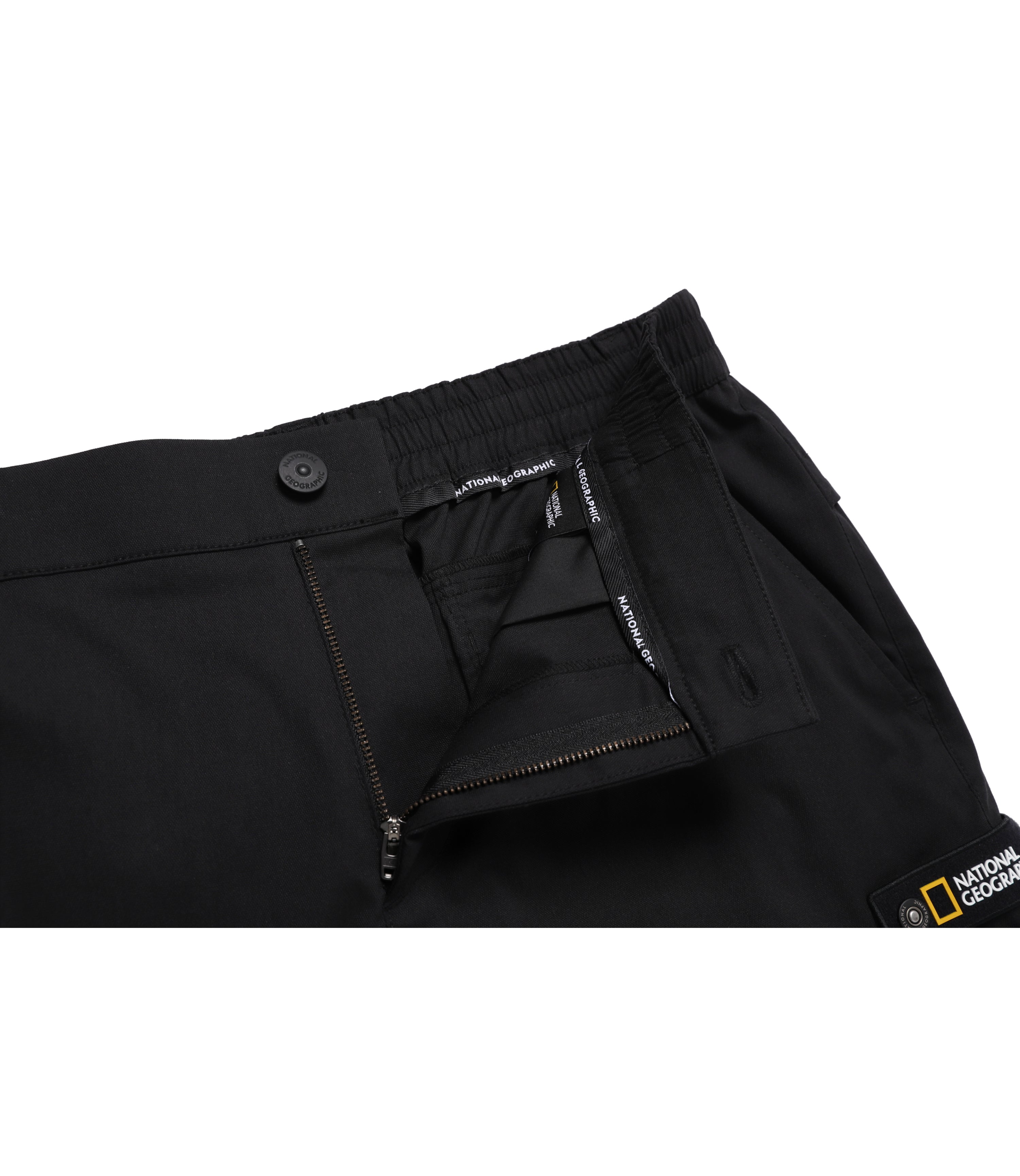 Men‘s Small Pocket Detailed Cargo Jogger Pants<br>CARBON BLACK