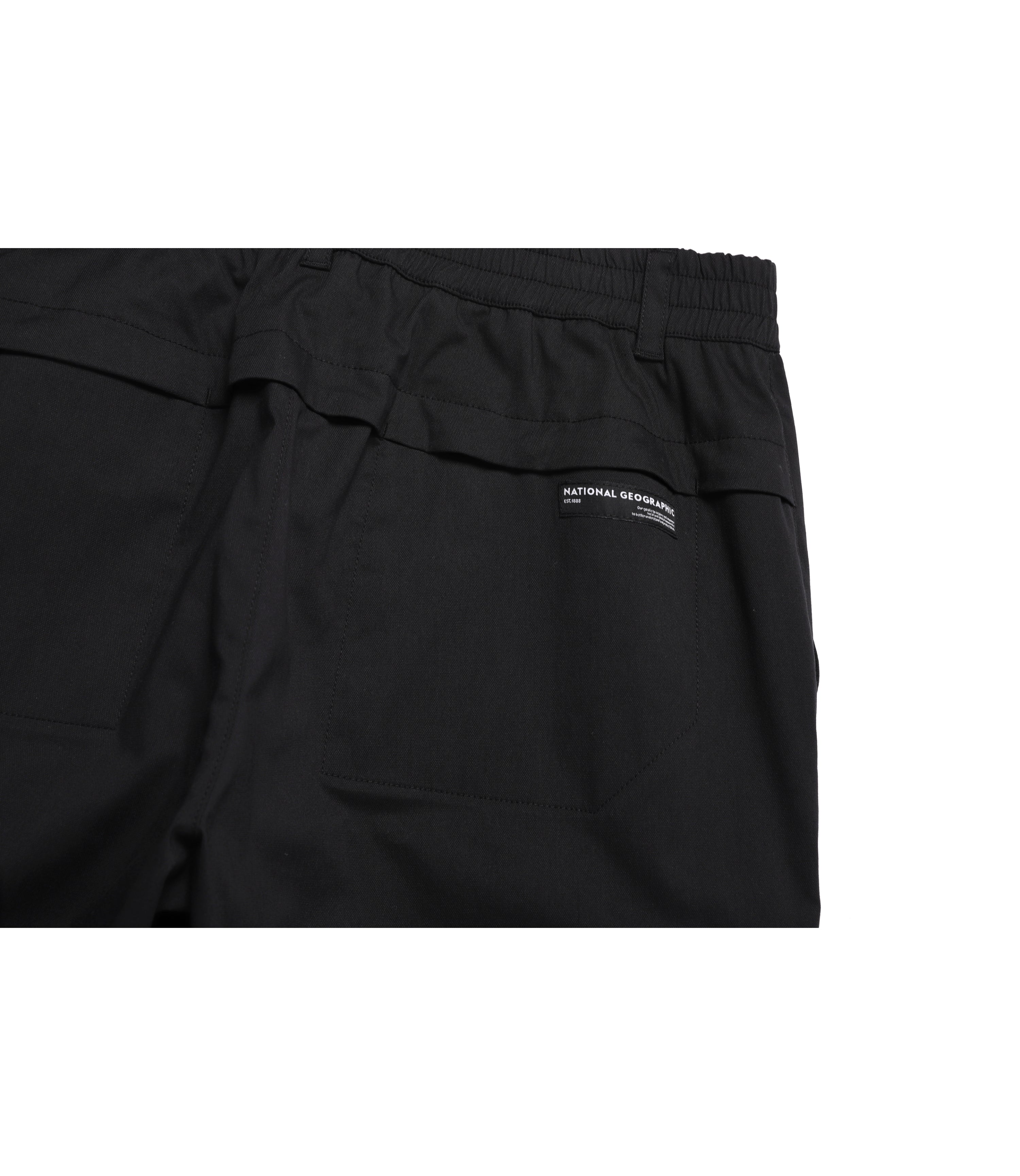 Men‘s Small Pocket Detailed Cargo Jogger Pants<br>CARBON BLACK