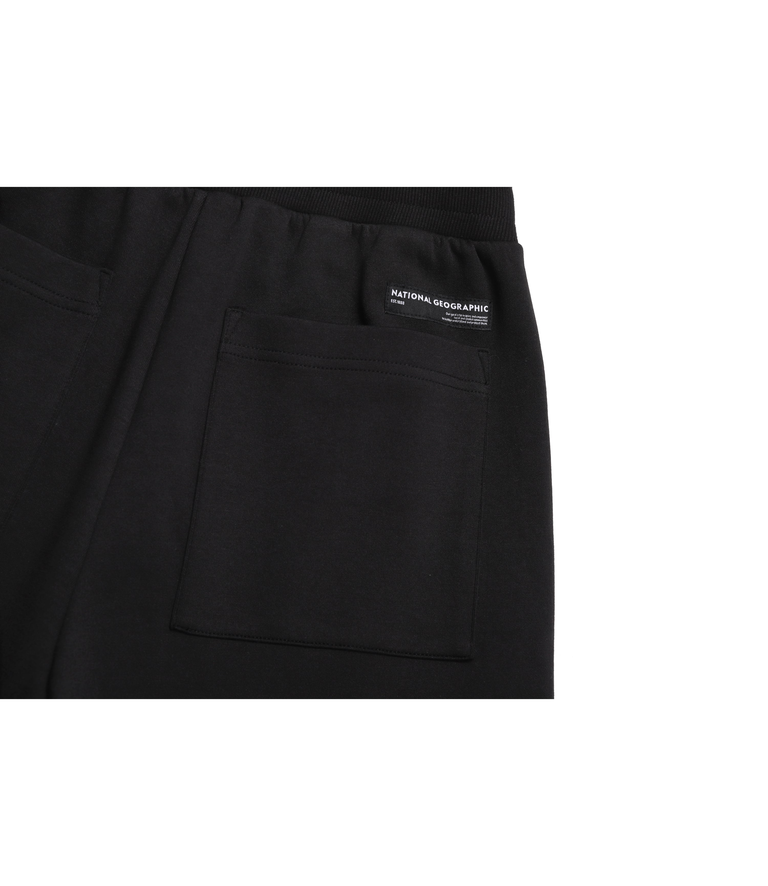 Unisex MARGAY Cargo Pocket Wide Pants<br>CARBON BLACK