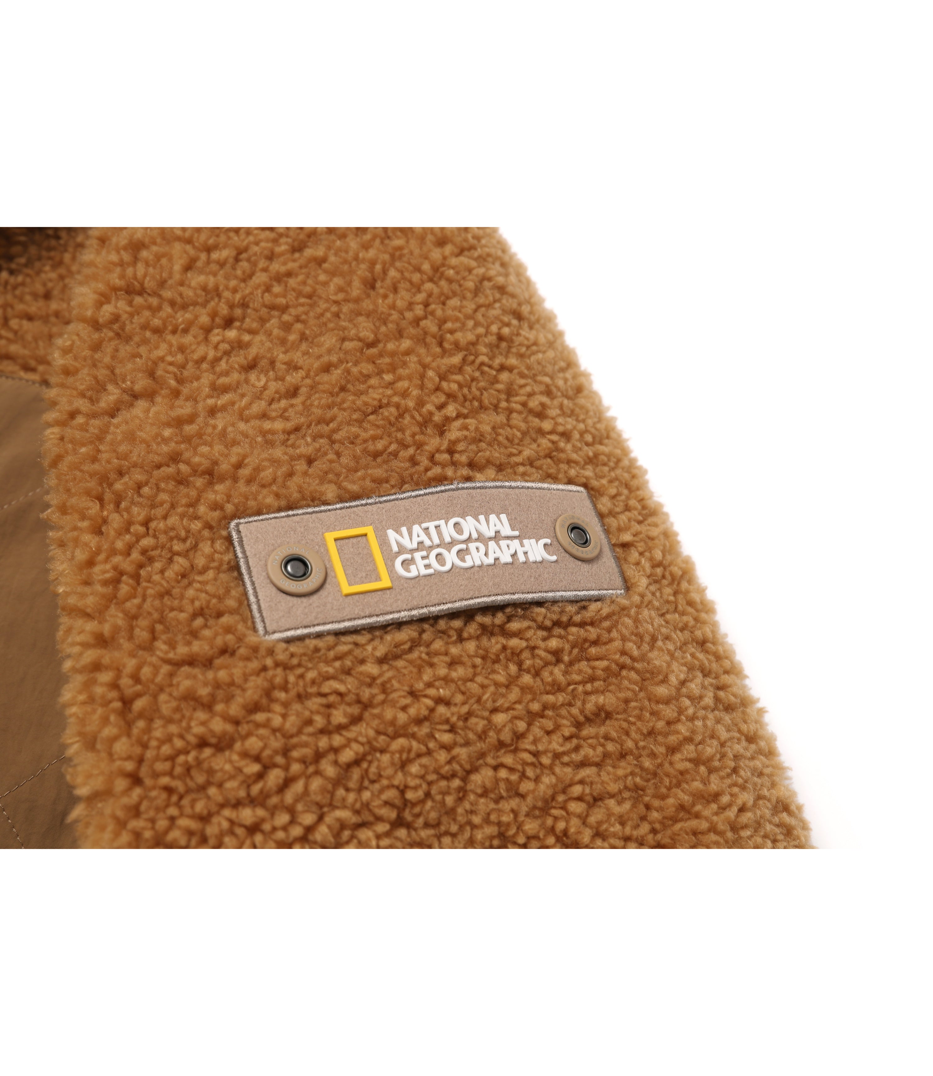Unisex NRN Faux Fur Convertible Cardigan<br>TAN