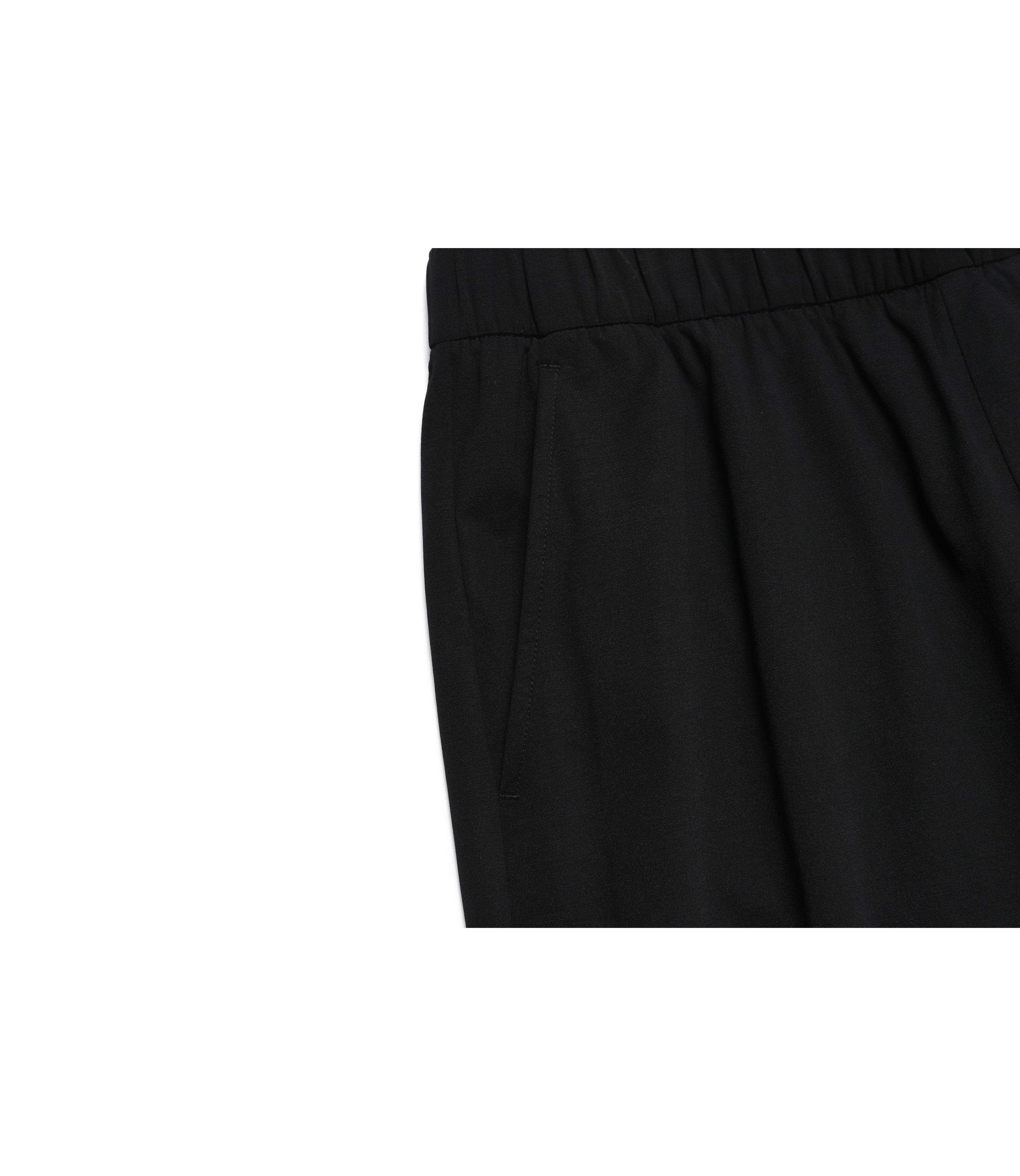 Men's Frozen Air Cropped Slacks<br>CARBON BLACK