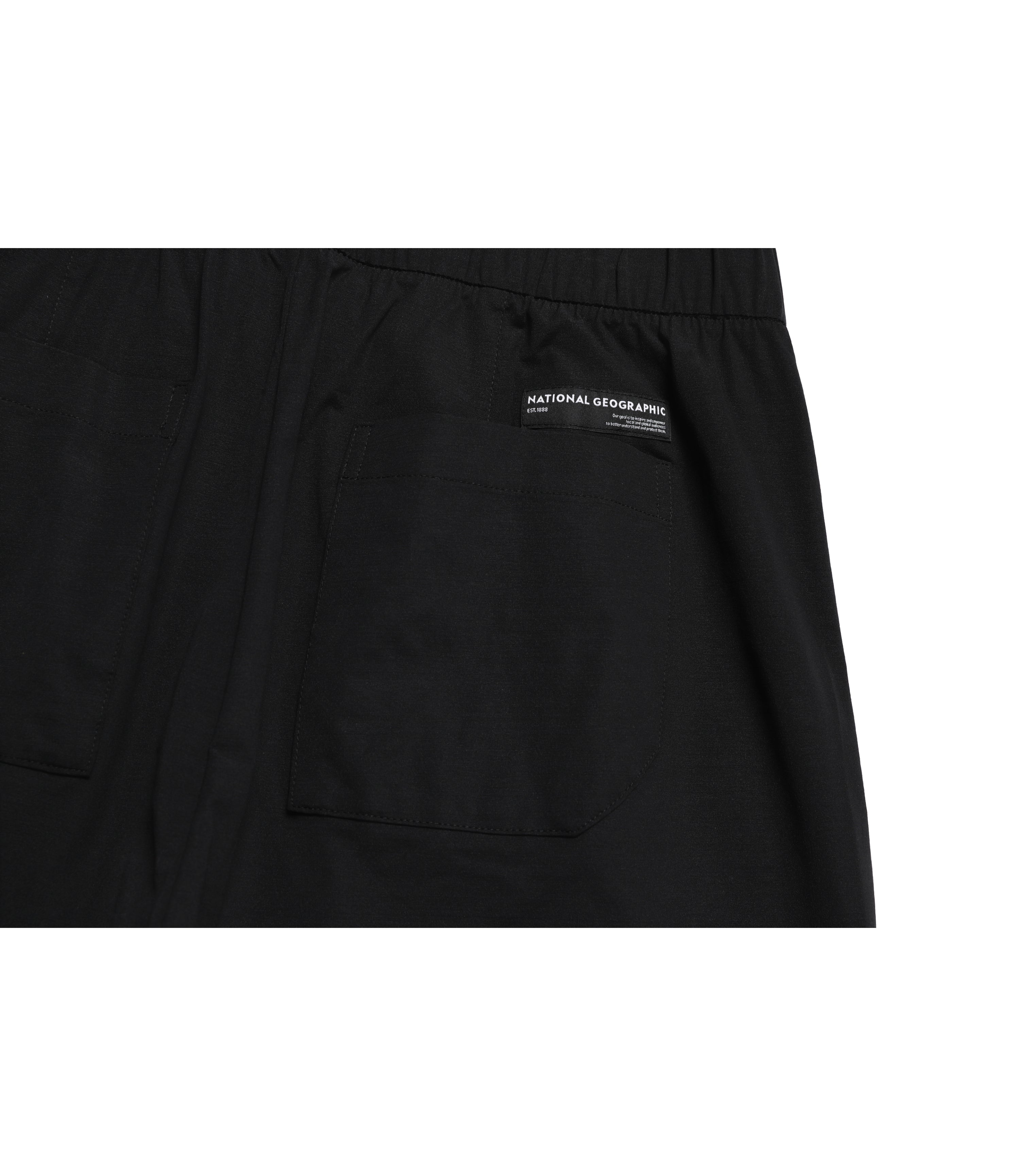 Men's Frozen Air Cropped Slacks<br>CARBON BLACK